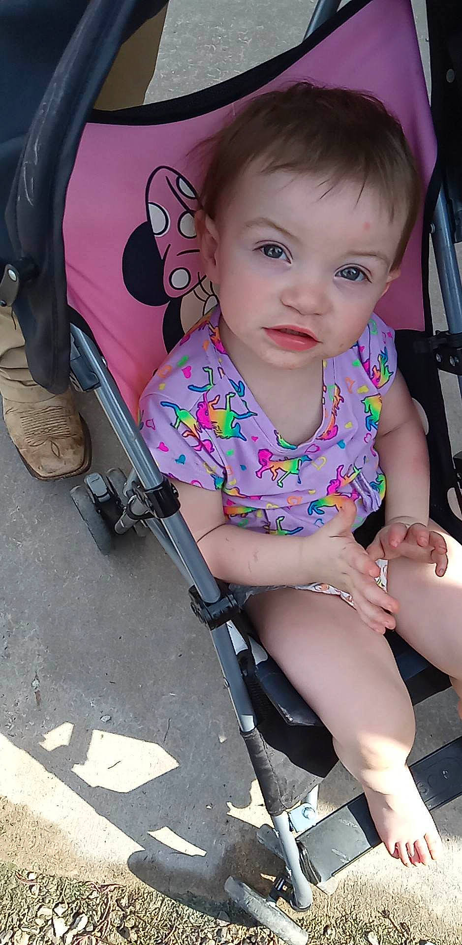 Evelynn joined the competition — help win amazing prizes! baby_toddler_clothing, beauty, black, cheek, eyelash, finger, fun, hair, hairstyle, hand, human_body, knee, lip, magenta, mouth, person, photograph, pink, skin, thigh