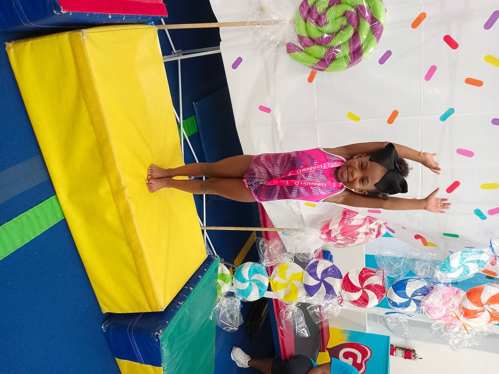 Trenity joined the competition — help win amazing prizes! art, child, event, flag, fun, happy, joy, leisure, magenta, party_supply, pattern, person, play, recreation, room, smile, t_shirt, textile, tints_and_shades, visual_arts