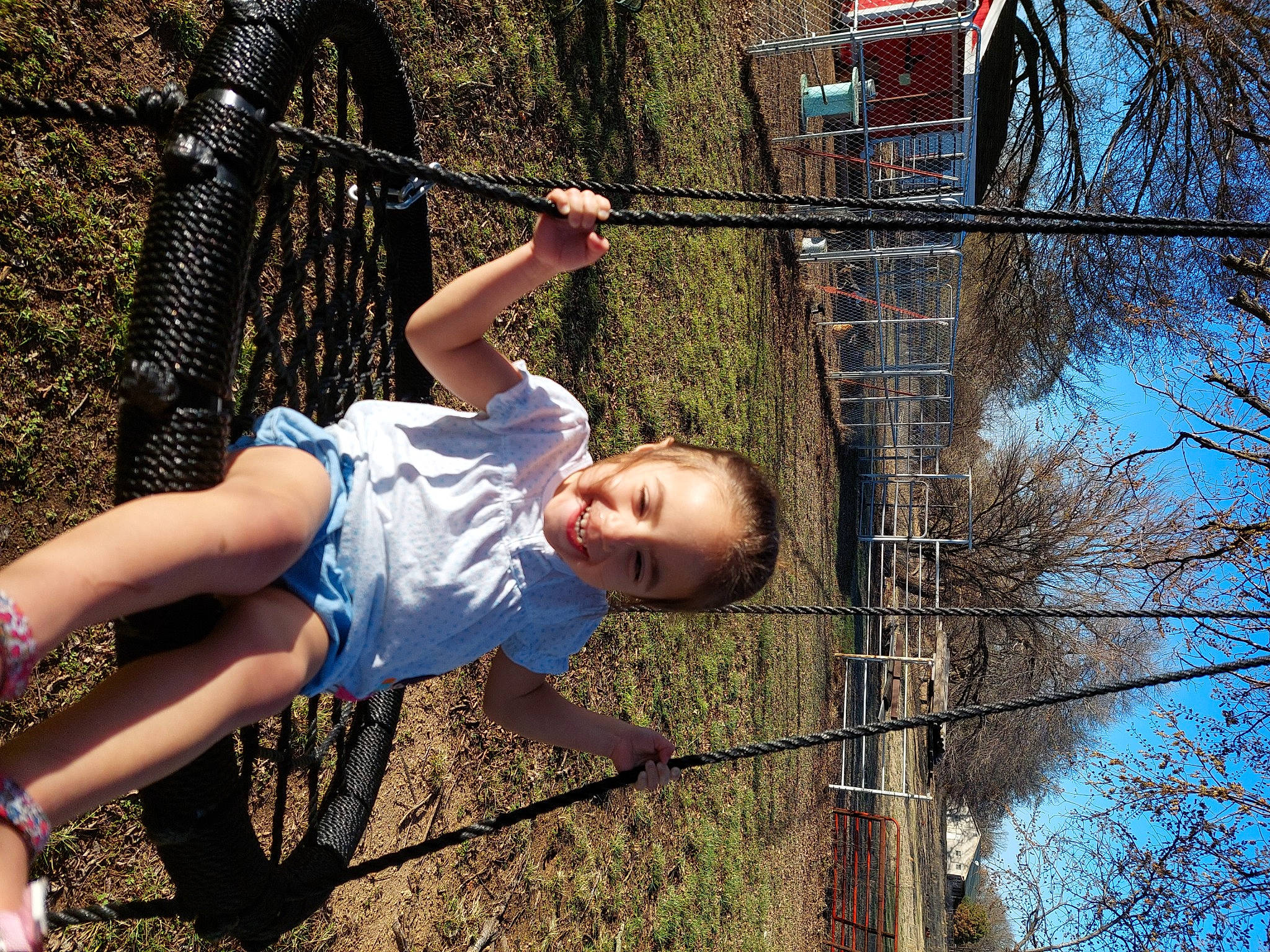 Genesis joined the competition — help win amazing prizes! automotive_tire, child, city, fun, grass, happy, joy, leisure, outdoor_play_equipment, people_in_nature, person, playground, recreation, shorts, sky, smile, swing, t_shirt, tire, toddler