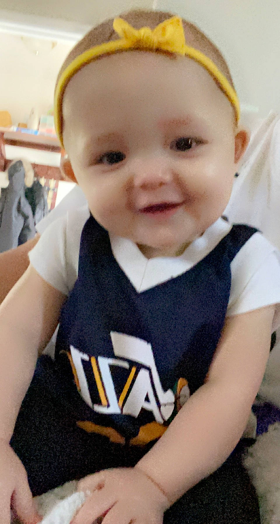 Indie joined the competition — help win amazing prizes! baby, baby_toddler_clothing, cheek, electric_blue, eye, eyebrow, eyelash, face, hair, happy, head, headgear, iris, joy, neck, person, skin, sleeve, smile, t_shirt