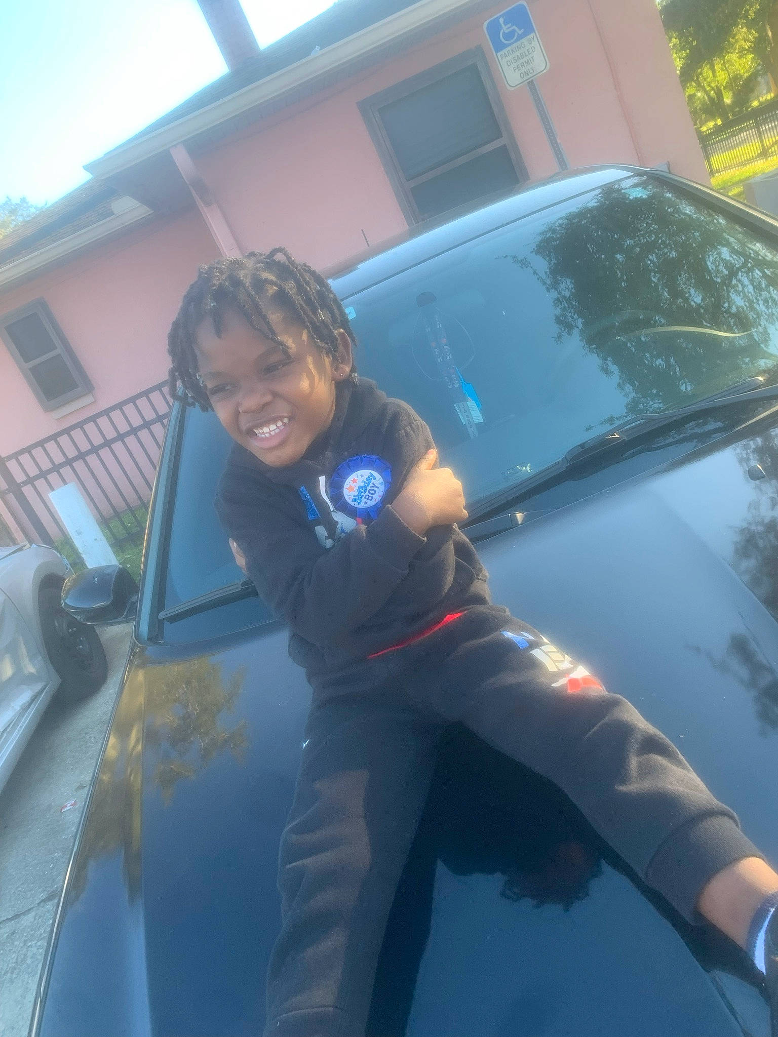 Anthony joined the competition — help win amazing prizes! alloy_wheel, automotive_design, automotive_exterior, automotive_lighting, automotive_tire, bumper, car, fender, glass, headlamp, hood, joy, mode_of_transport, motor_vehicle, person, personal_luxury_car, rim, tints_and_shades, vehicle, vehicle_door