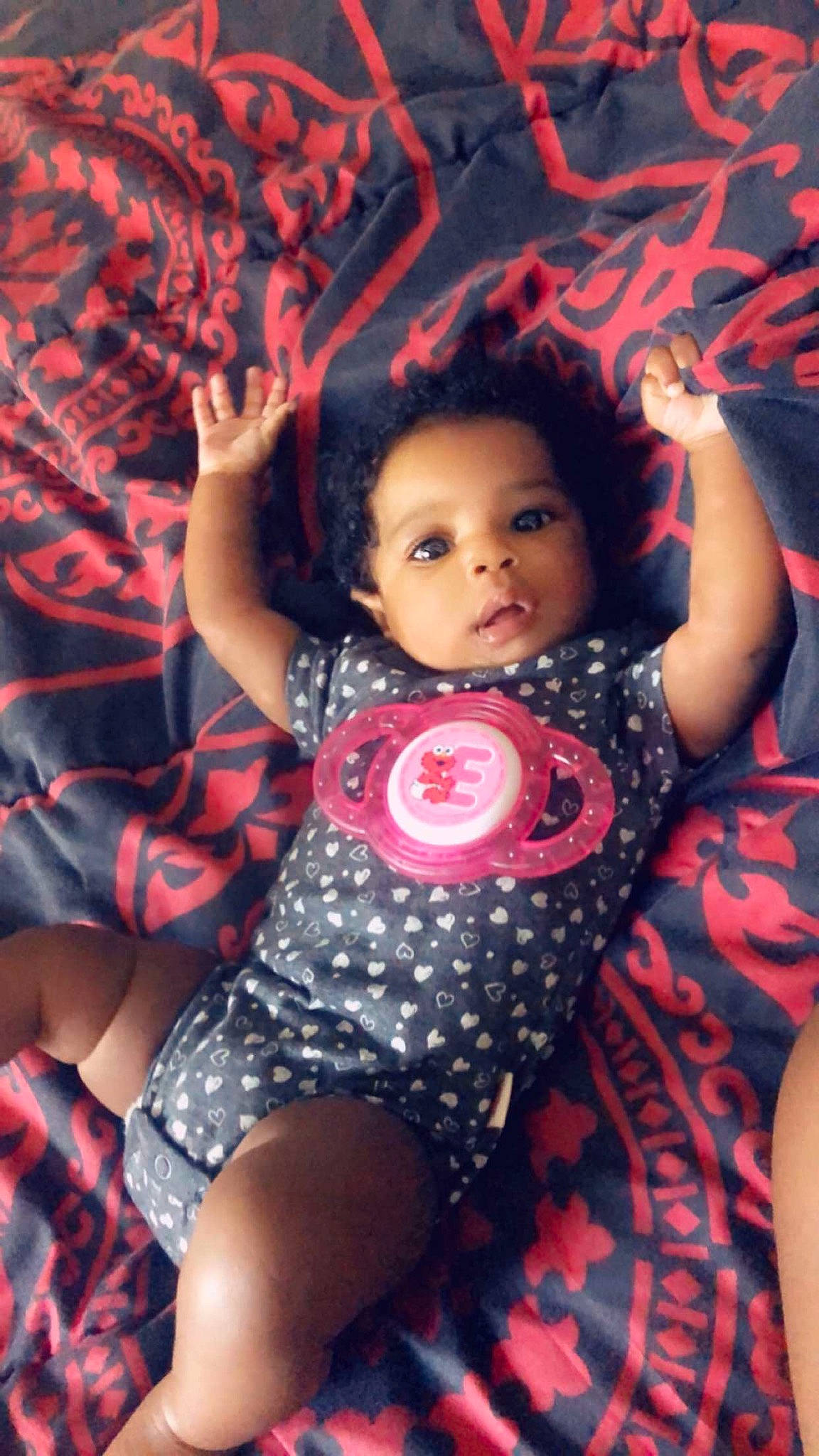 Joycelyn joined the competition — help win amazing prizes! baby, black_hair, cheek, child, child_model, fun, human_leg, leg, person, smile, thigh, toddler