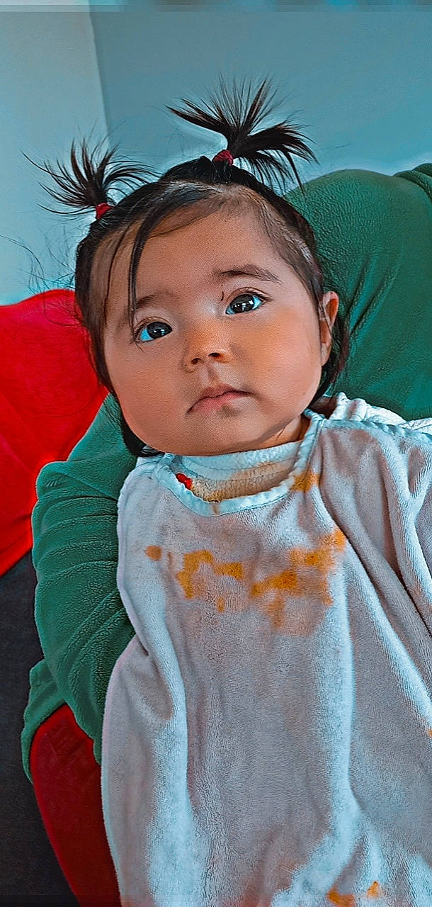 Alyana participe au concours pour gagner de l'argent avec cette photo : azure, cheek, chin, eye, eyebrow, eyelash, fun, grass, hair, happy, head, headgear, iris, lip, nose, outerwear, person, skin, sleeve, textile