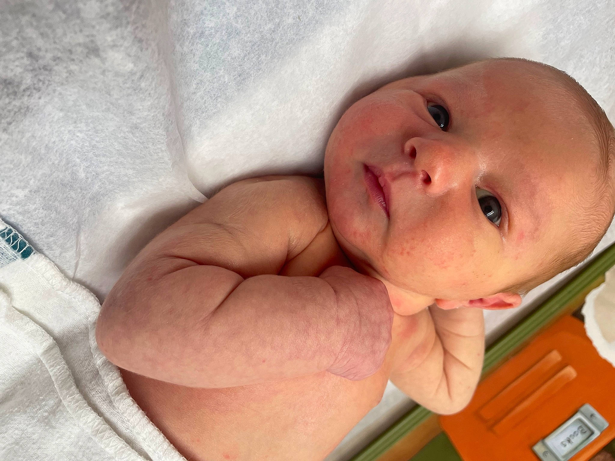 Caysen joined the competition — help win amazing prizes! baby, cheek, chest, comfort, eye, eyebrow, eyelash, face, finger, hand, head, human_body, iris, lip, mouth, nose, person, skin, smile, thumb