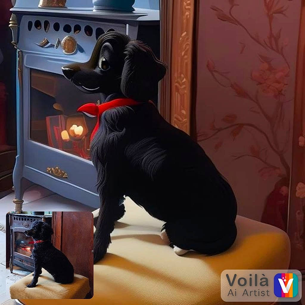 Gribouille a rejoint le concours — aidez-le/la à gagner de superbes lots ! animated_cartoon, animation, audio_equipment, companion_dog, dog, dog_breed, fictional_character, fur, gadget, games, guard_dog, machine, multimedia, room, screenshot, toy