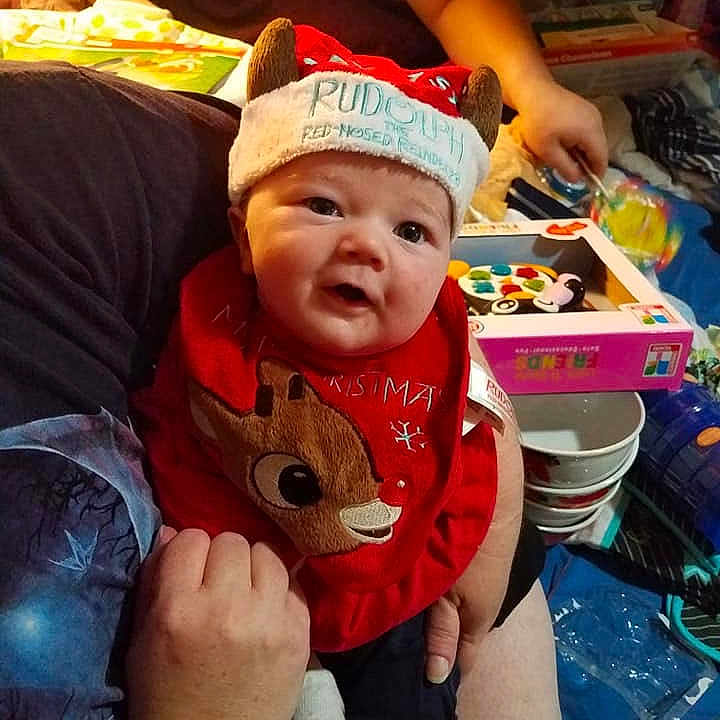 Benjamin is registered to the contest to win money with this photo: child, fun, headgear, headwear, infant, person, play, product, toddler