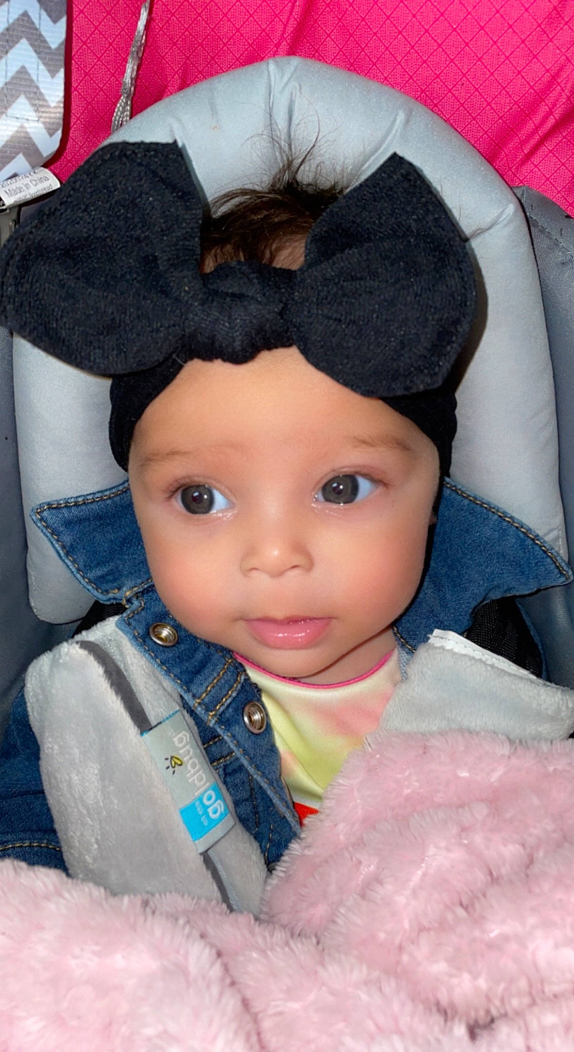 Avani is registered to the contest to win money with this photo: black_hair, cap, cheek, child, chin, cool, doll, eye, eyebrow, eyelash, hairstyle, head, headgear, headwear, human, nose, person, pink, product, skin