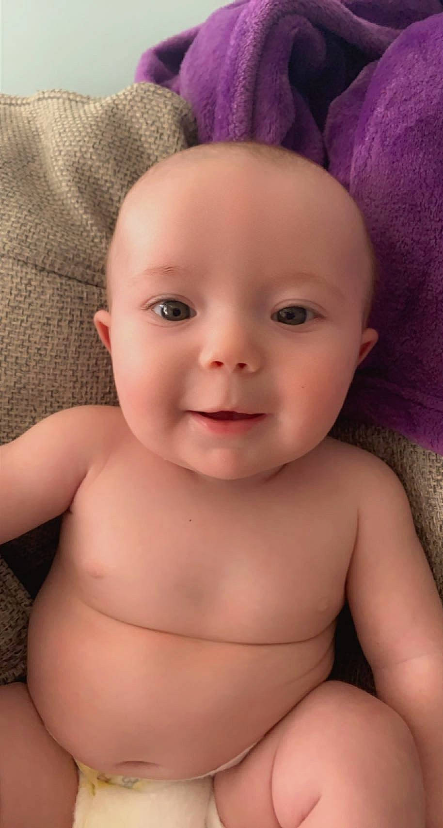 Benji joined the competition — help win amazing prizes! baby, blue, cheek, chin, eye, eyebrow, eyelash, face, facial_expression, forehead, human, human_body, joy, lip, mouth, muscle, nose, person, product, skin