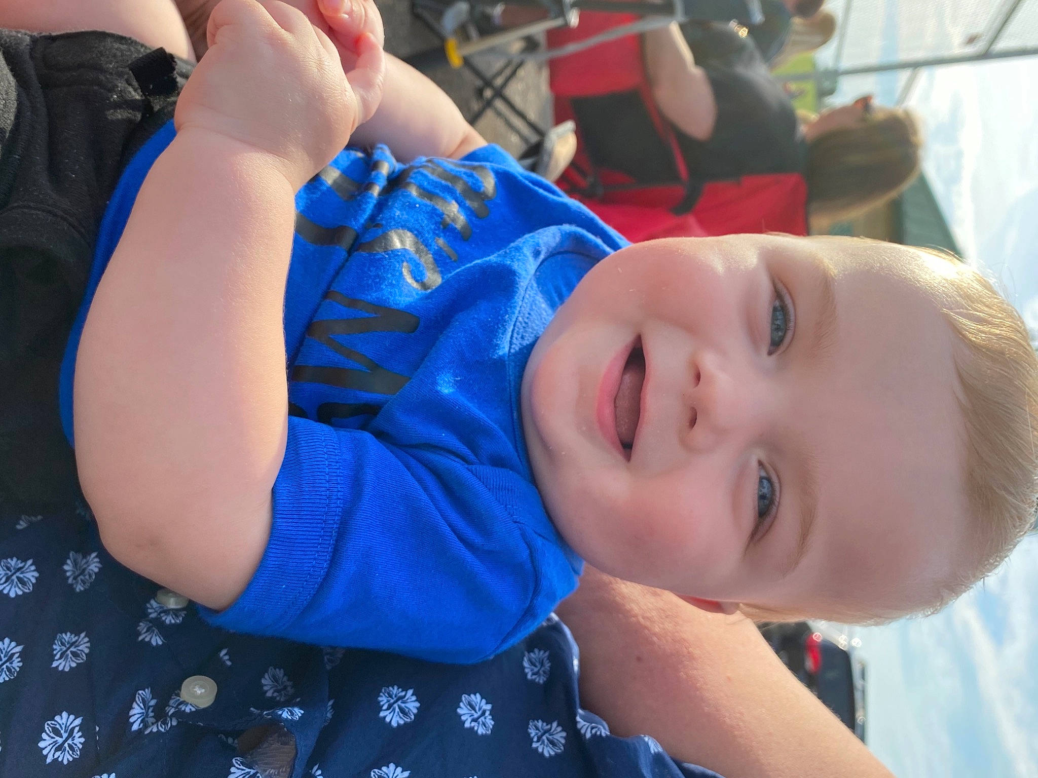 Justin Bradley is registered to the contest to win money with this photo: arm, azure, blue, cool, elbow, electric_blue, facial_expression, finger, fun, hand, happy, joint, joy, leisure, mouth, muscle, nose, person, shoulder, skin