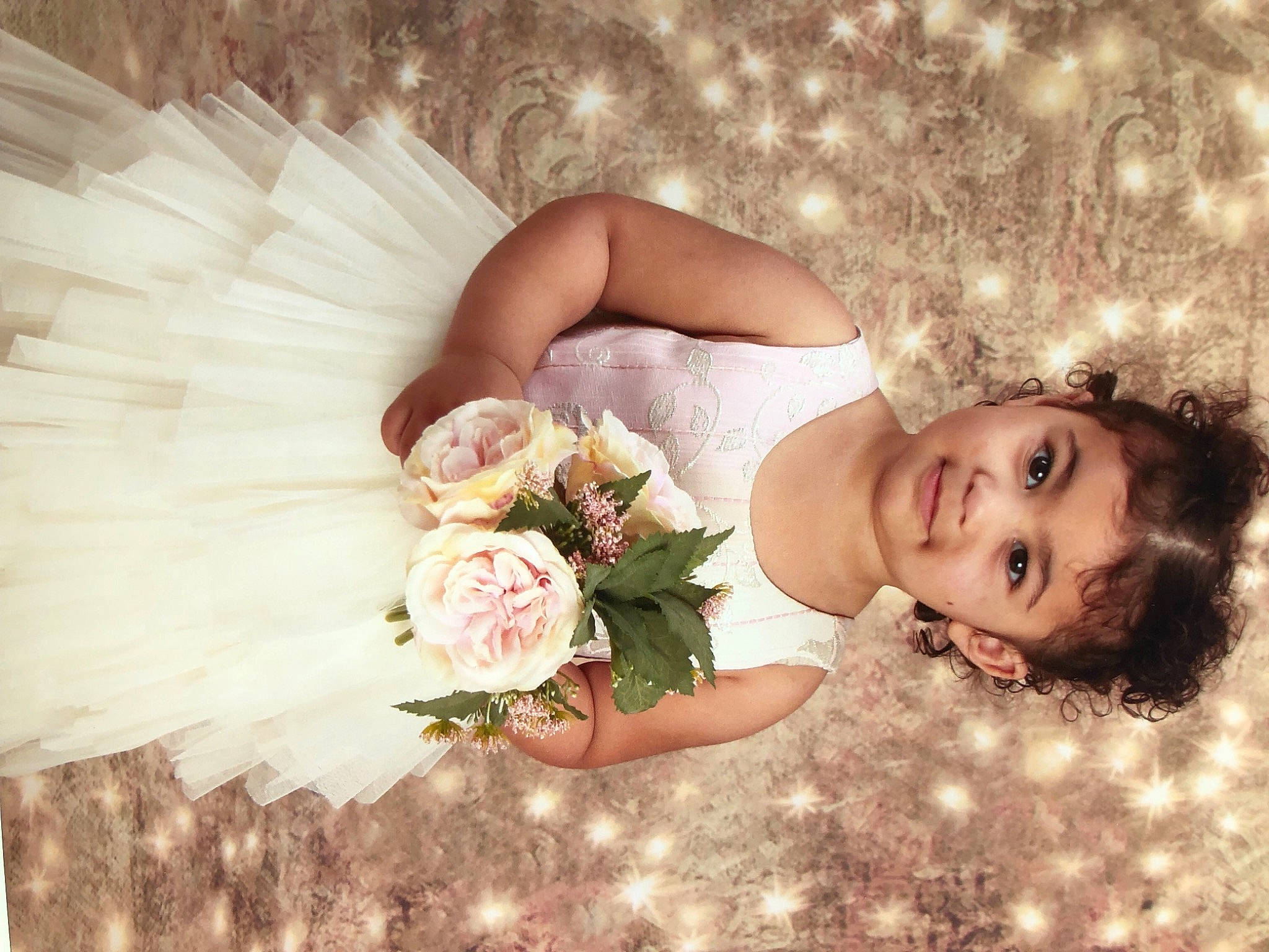 Camille joined the competition — help win amazing prizes! arm, bridal_clothing, bridal_party_dress, dress, finger, flash_photography, flower, flower_arranging, gesture, gown, hairstyle, hand, happy, human_body, joy, people_in_nature, person, petal, plant, skin