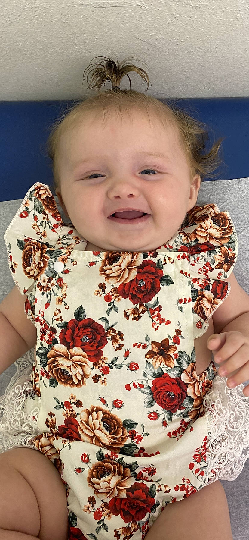 Madeline joined the competition — help win amazing prizes! baby_toddler_clothing, cheek, chin, collar, eye, eyelash, face, facial_expression, hairstyle, happy, iris, joy, lip, neck, nose, organ, person, pink, skin, sleeve