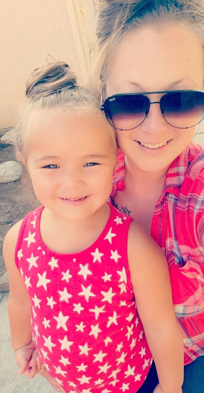 Harleigh is registered to the contest to win money with this photo: baby_toddler_clothing, clothing, eye, face, facial_expression, fashion, glasses, goggles, hair, happy, head, human, iris, joy, lip, person, pink, skin, smile, sunglasses