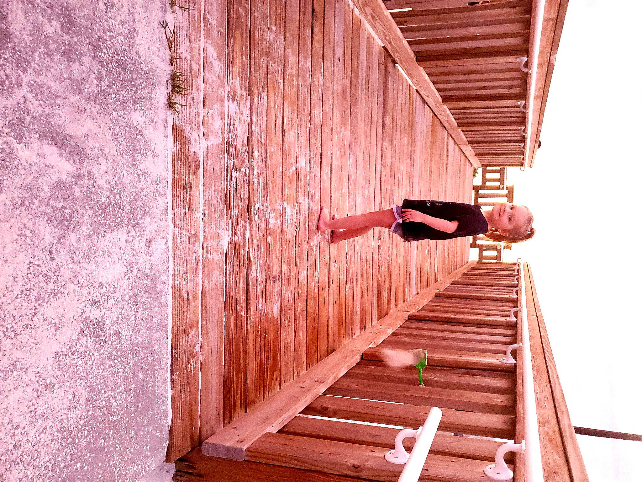 Nevaeh is registered to the contest to win money with this photo: architecture, ceiling, hardwood, house, joy, person, room, stairs, wood, wood_stain