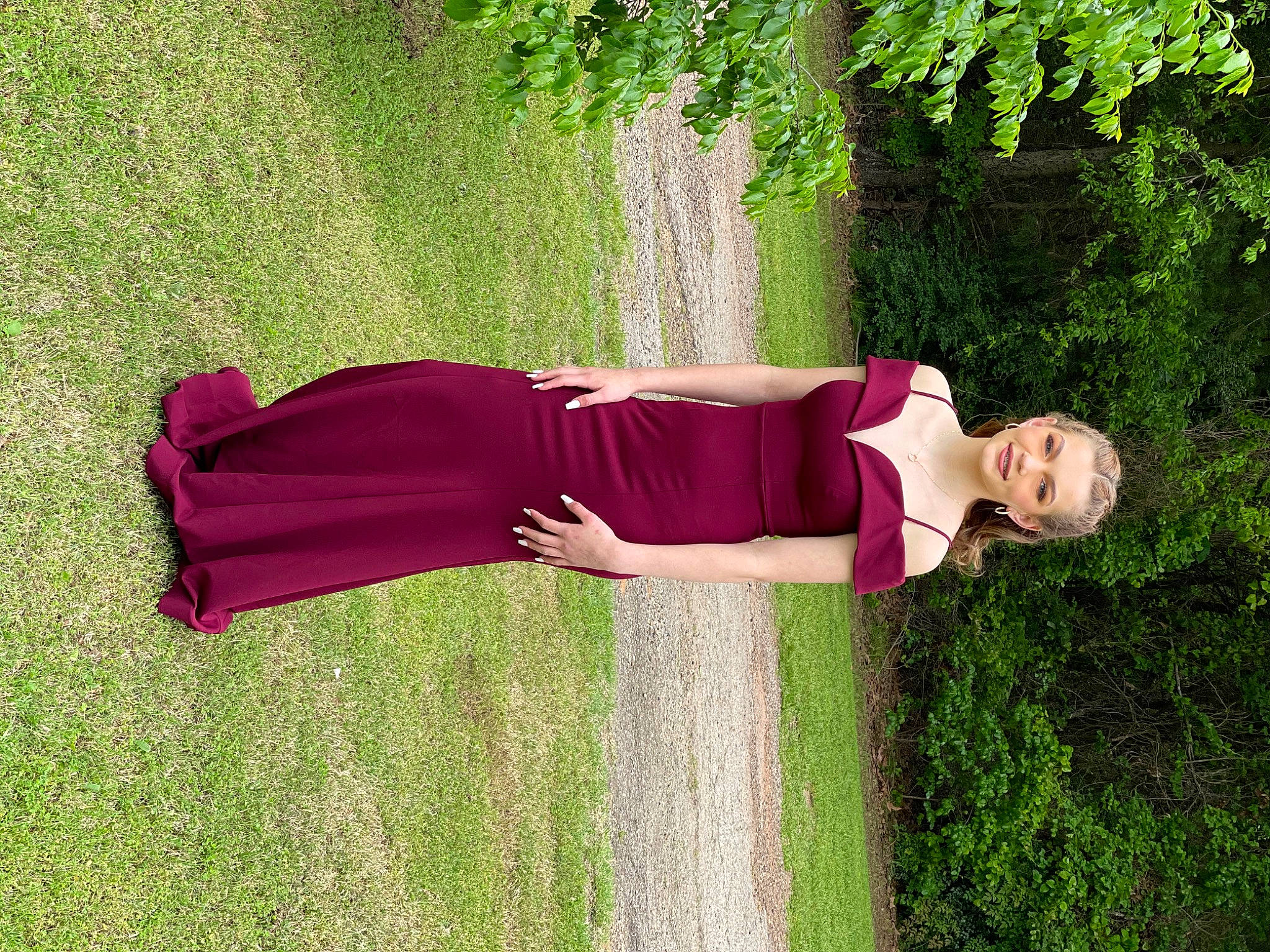 Skylar joined the competition — help win amazing prizes! dress, elbow, grass, grass_family, happy, hat, human_body, human_leg, joy, knee, lawn, leisure, magenta, people_in_nature, person, plant, shrub, sleeve, thigh, tints_and_shades