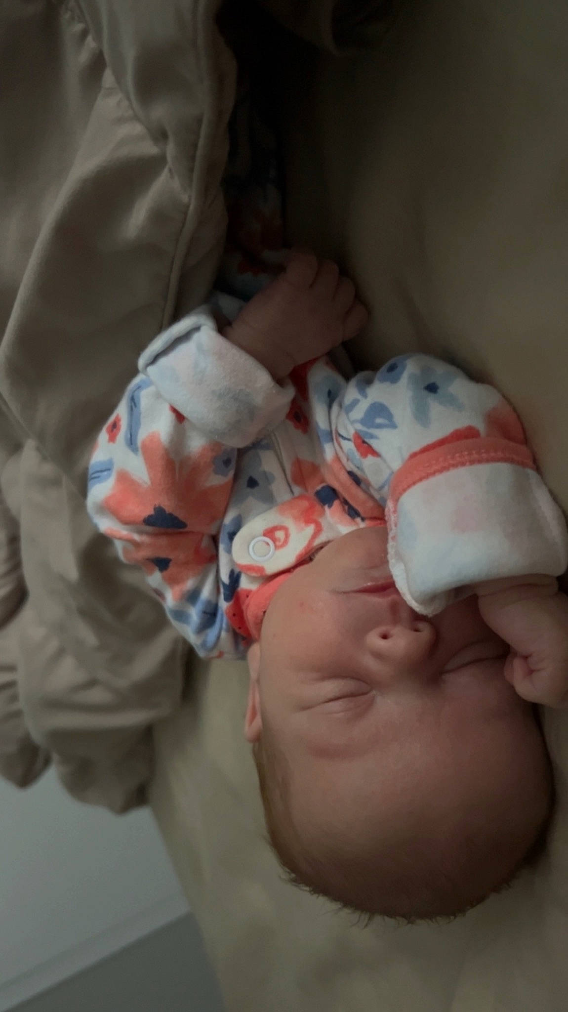 Kinsley joined the competition — help win amazing prizes! abdomen, baby, baby_products, baby_sleeping, baby_toddler_clothing, bedtime, carmine, cheek, child, childbirth, comfort, eye, flesh, linens, mouth, nose, person, room, textile, thumb