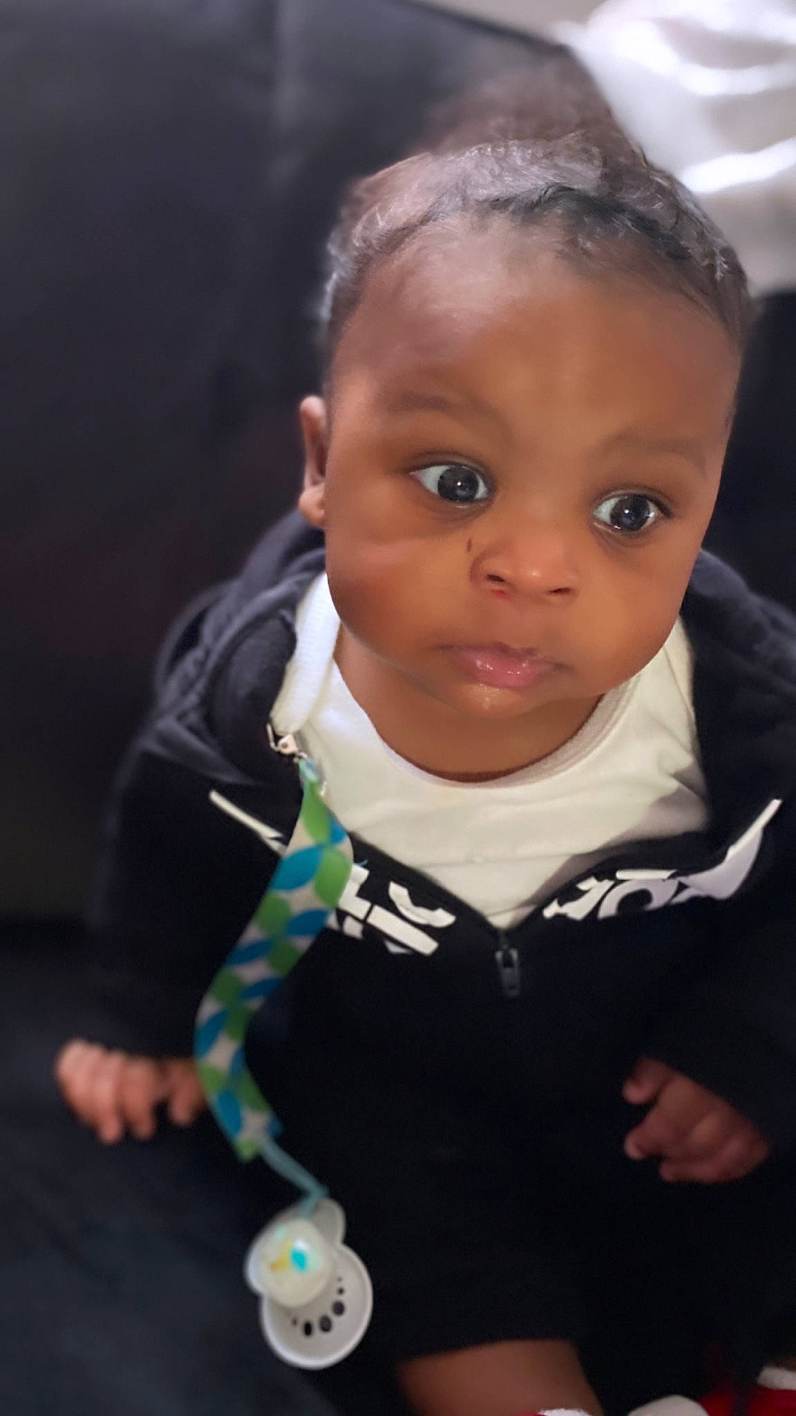 Damari is registered to the contest to win money with this photo: baby, baby_products, baby_toddler_clothing, cheek, child, eyebrow, eyelash, flash_photography, formal_wear, fun, grass, happy, iris, nose, person, portrait, portrait_photography, sitting, sleeve, t_shirt