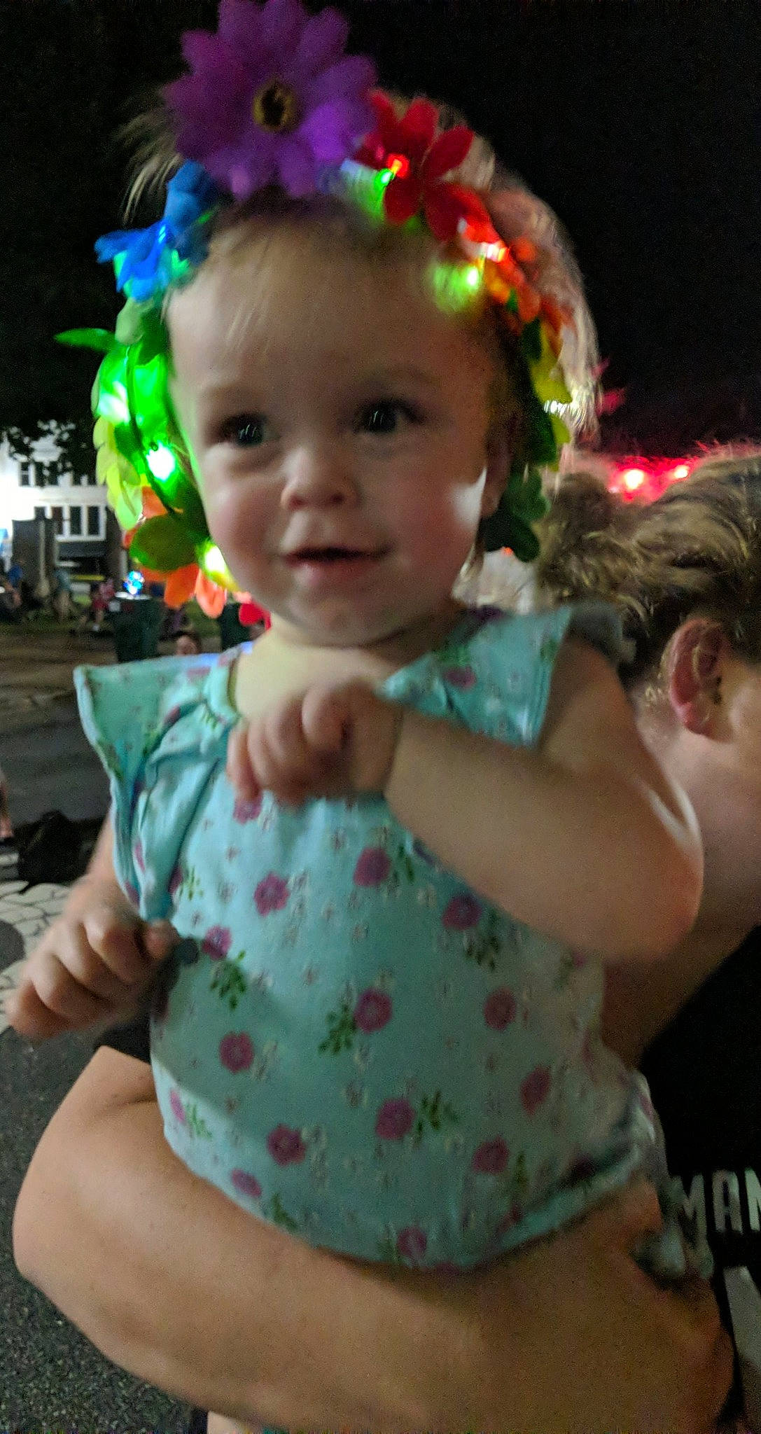 Maddilyn is registered to the contest to win money with this photo: baby, child, fashion_accessory, hair_accessory, person, skin, smile, toddler