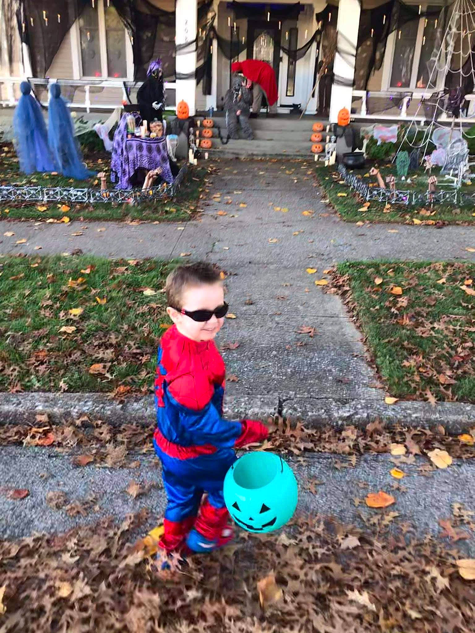 Bentley is registered to the contest to win money with this photo: ball, child, fun, joy, neighbourhood, person, play, recreation, toddler, tree, vacation