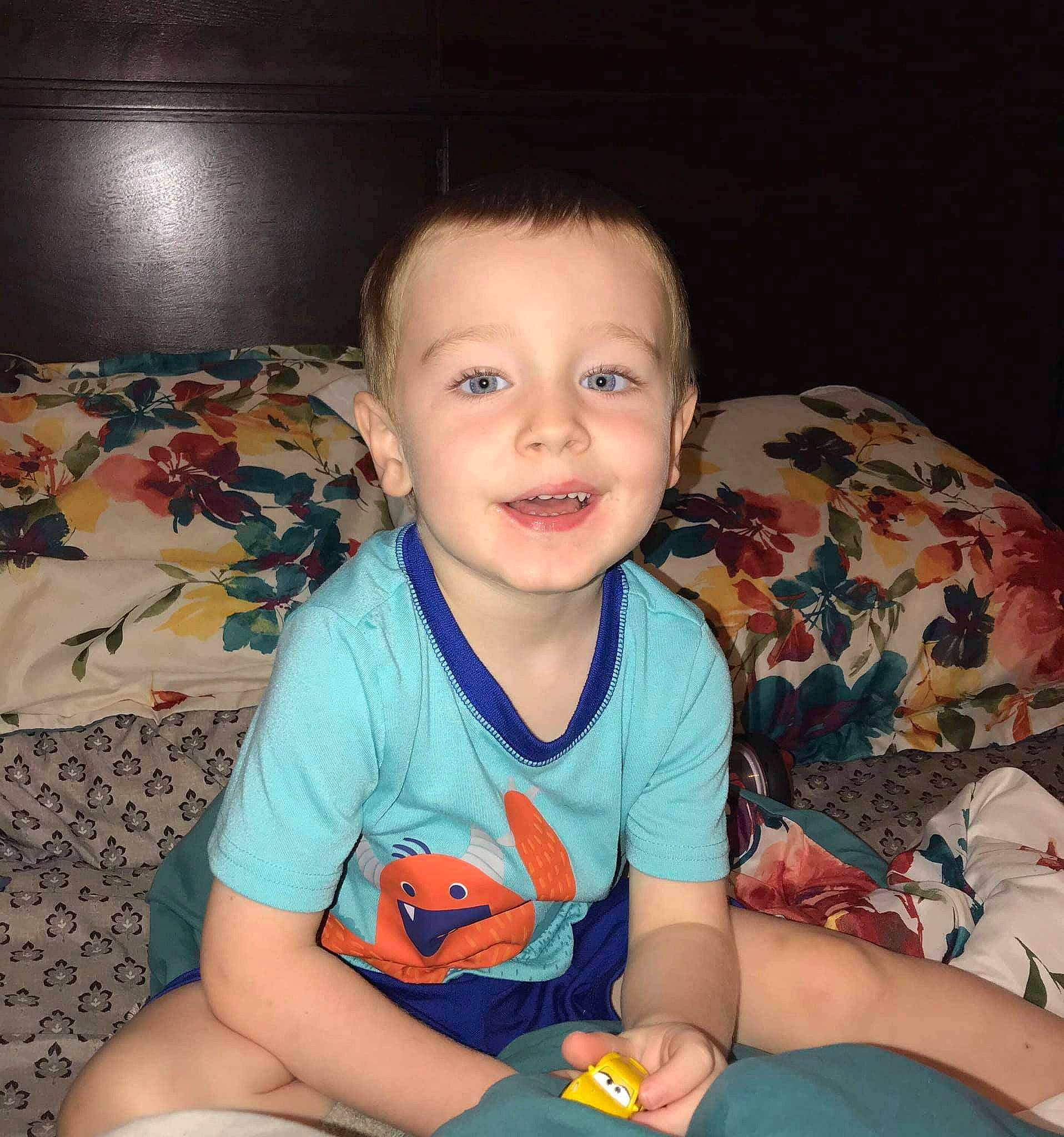 Bentley is registered to the contest to win money with this photo: baby, cheek, child, cool, eye, face, fun, happy, head, joy, leg, person, play, sitting, skin, smile, toddler