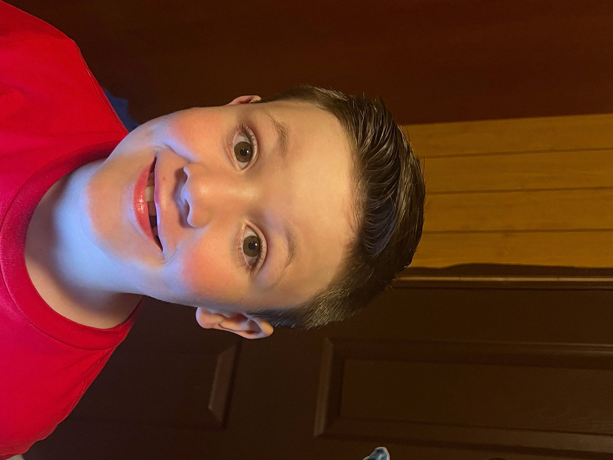 Clayton is registered to the contest to win money with this photo: cheek, electric_blue, eyebrow, eyelash, flash_photography, forehead, fun, happy, hat, human_body, jaw, joy, lip, mouth, neck, nose, person, plant, smile, t_shirt