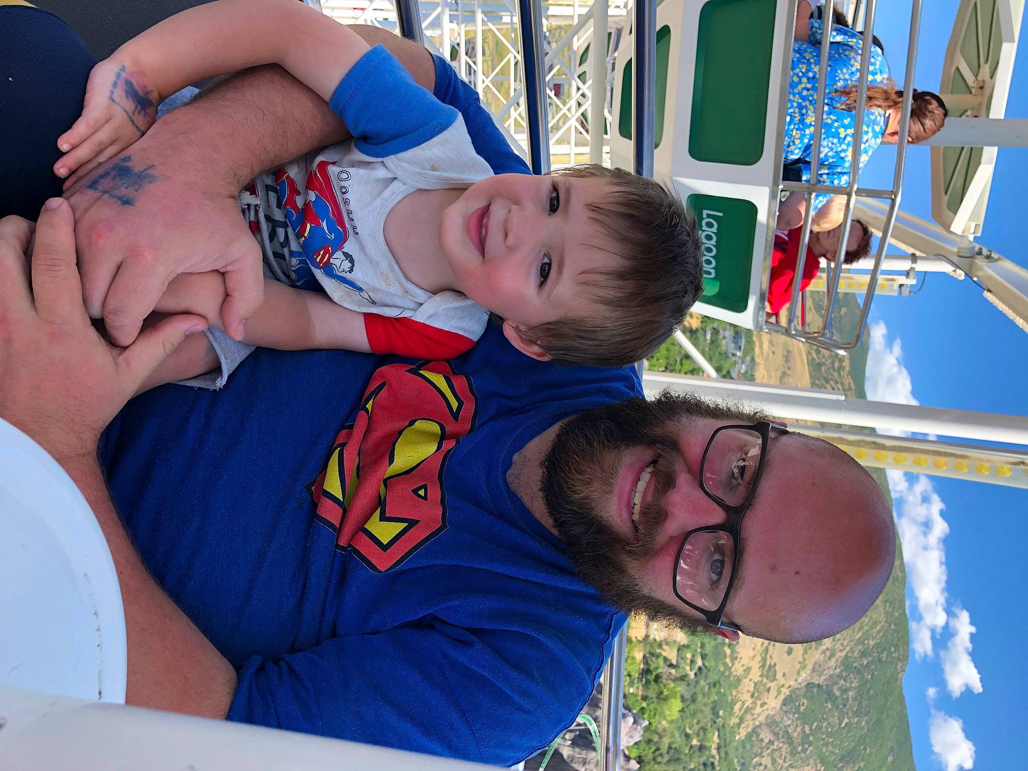 Alaster joined the competition — help win amazing prizes! blue, child, electric_blue, event, fun, gesture, happy, joy, leisure, mouth, muscle, organ, people, person, sky, smile, summer, t_shirt, thigh, toddler