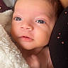 Prince Arsiah joined the competition — help win amazing prizes! baby, newborn, infant, blanket, face, eyes, skin, closeup, portrait, cute, soft, warm, love, heart, light_effects, child, newborn_baby, wrapped, sleepy, adorable
