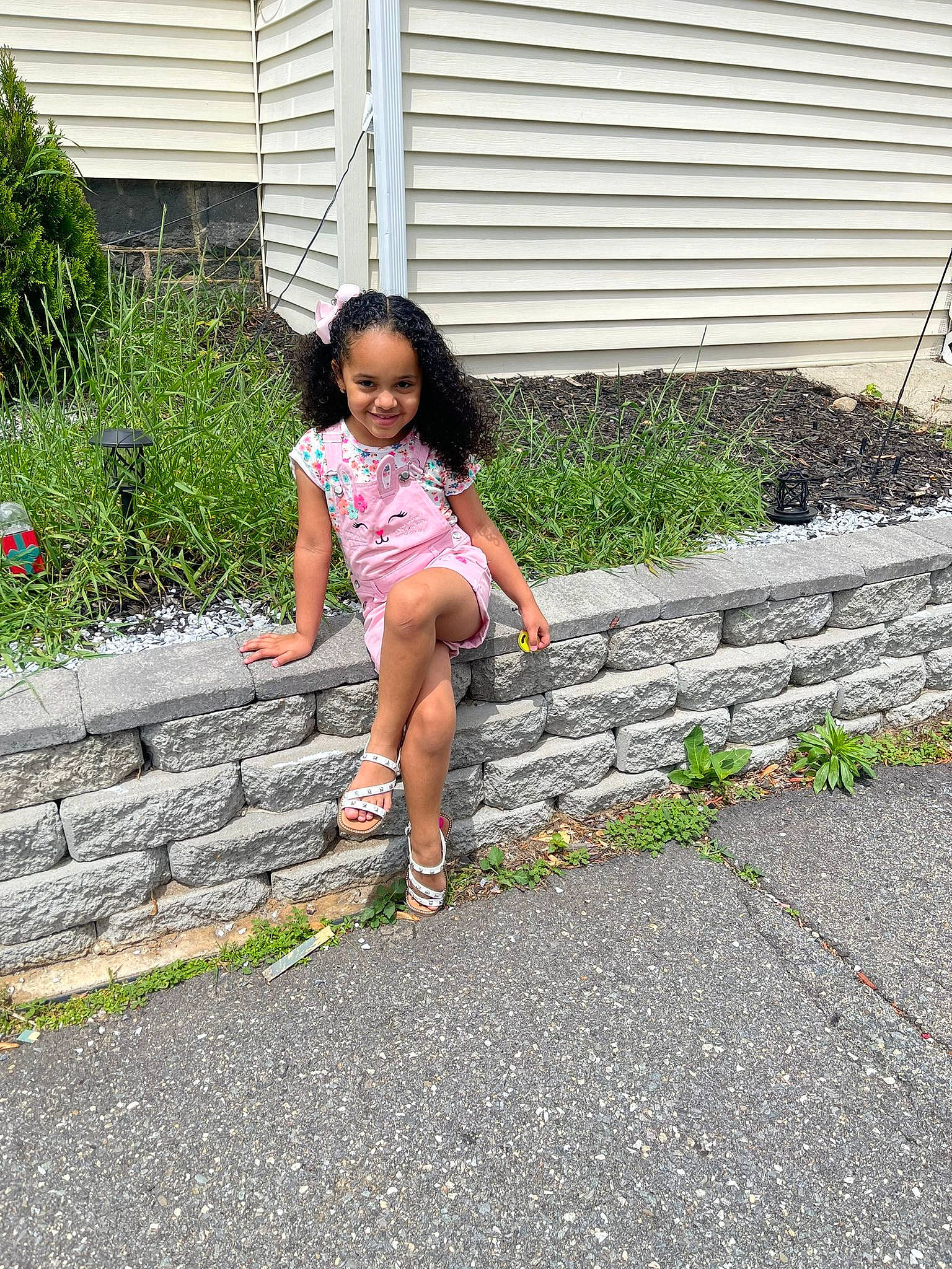 Amahia joined the competition — help win amazing prizes! asphalt, child, dress, flower, garden, grass, grass_family, human_leg, joy, leisure, people_in_nature, person, plant, recreation, road, road_surface, shrub, sidewalk, sitting, smile