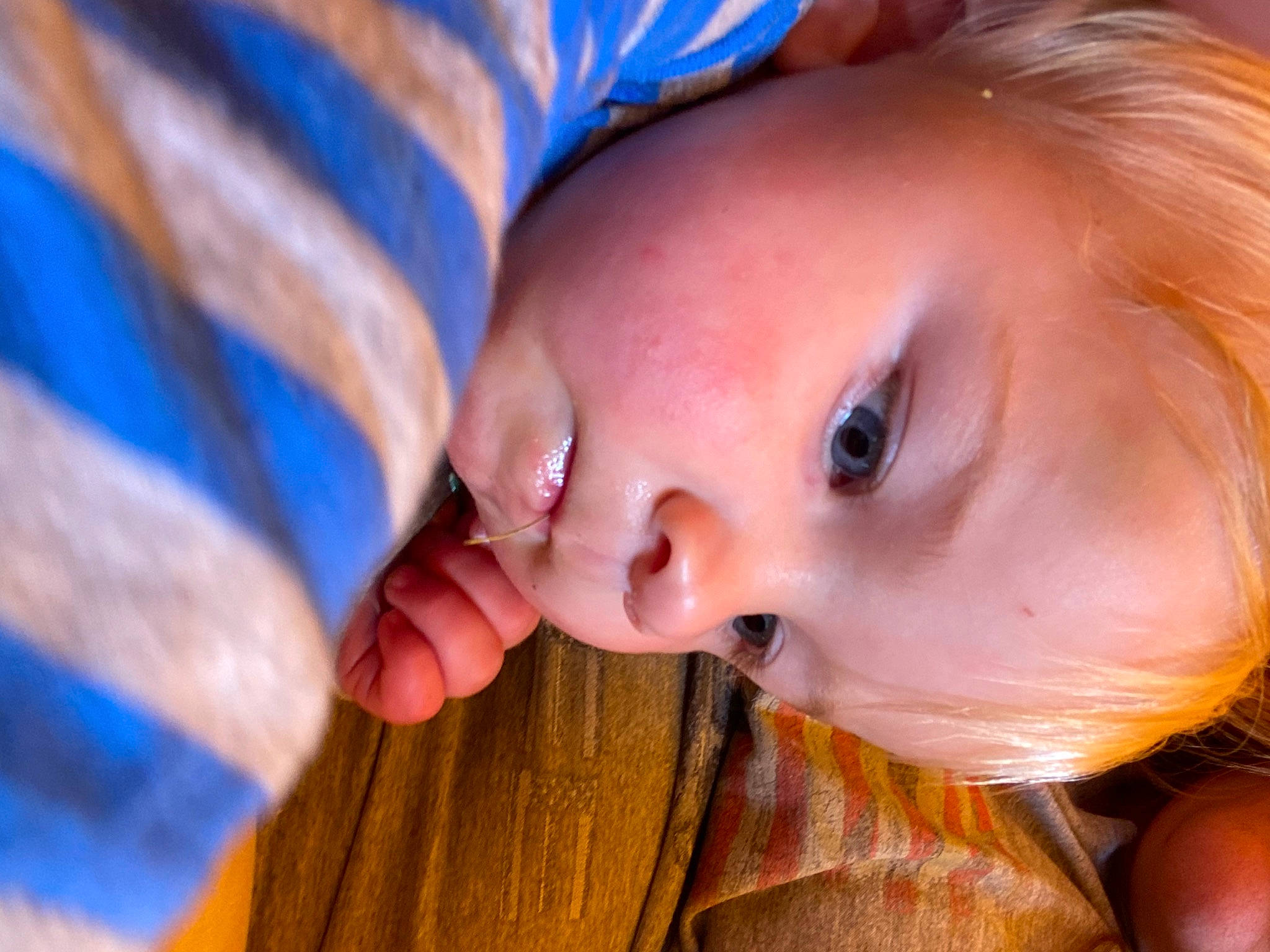 Nicholas joined the competition — help win amazing prizes! arm, baby, blue, cheek, ear, eye, eyebrow, eyelash, gesture, grass, happy, iris, lip, mouth, neck, nose, person, skin, smile, toddler