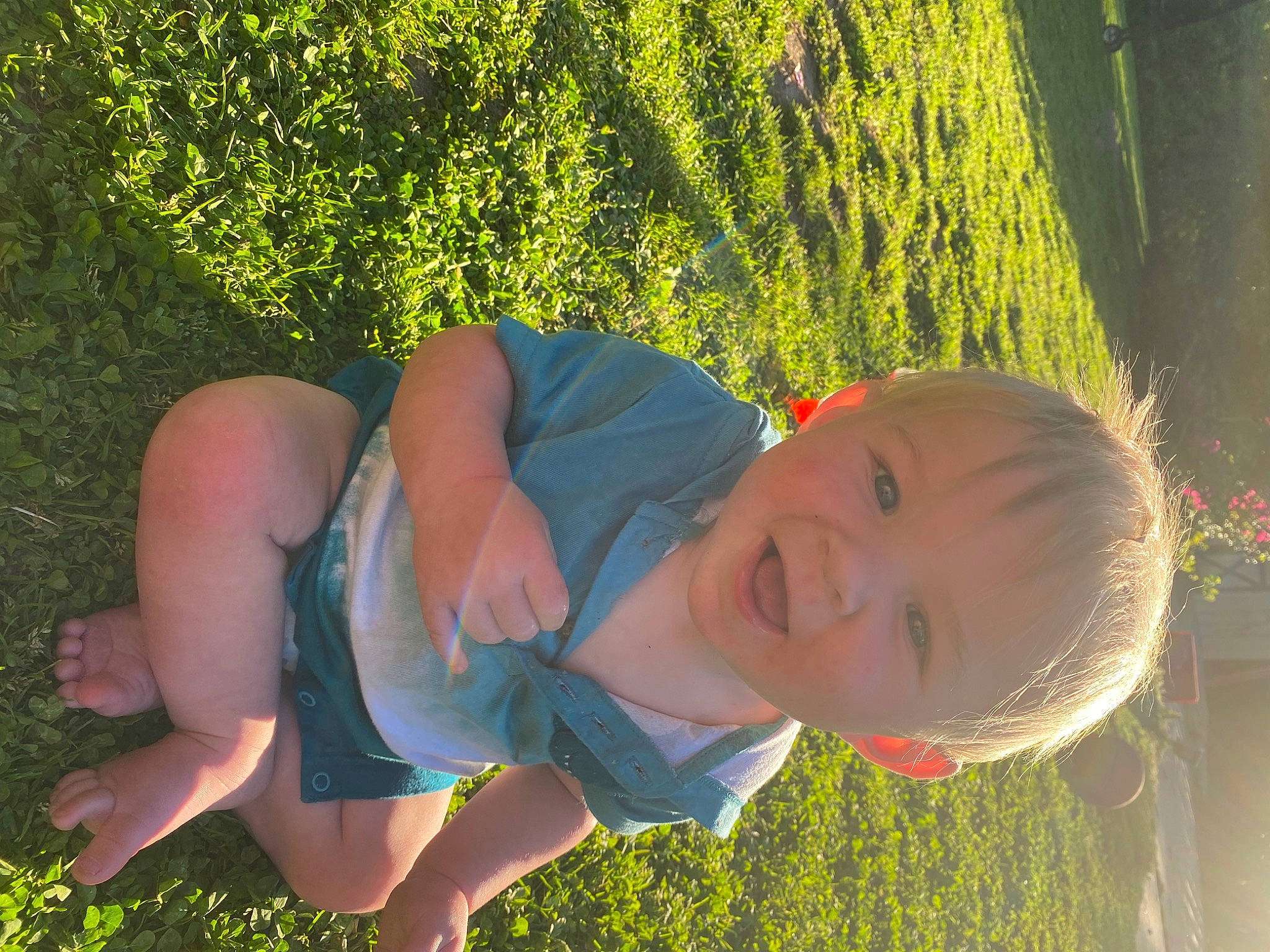 Nicholas joined the competition — help win amazing prizes! baby_toddler_clothing, fun, grass, grass_family, happy, hat, human_body, lawn, leaf, leisure, meadow, nature, people_in_nature, person, photograph, plant, smile, summer, sunlight, toddler