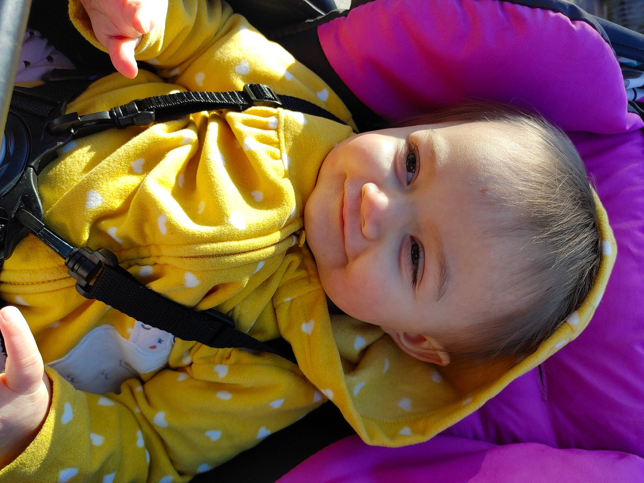 Charity joined the competition — help win amazing prizes! baby, baby_laughing, baby_toddler_clothing, cheek, child, comfort, eye, facial_expression, fun, grass, happy, head, leisure, person, plant, product, skin, smile, textile, toddler