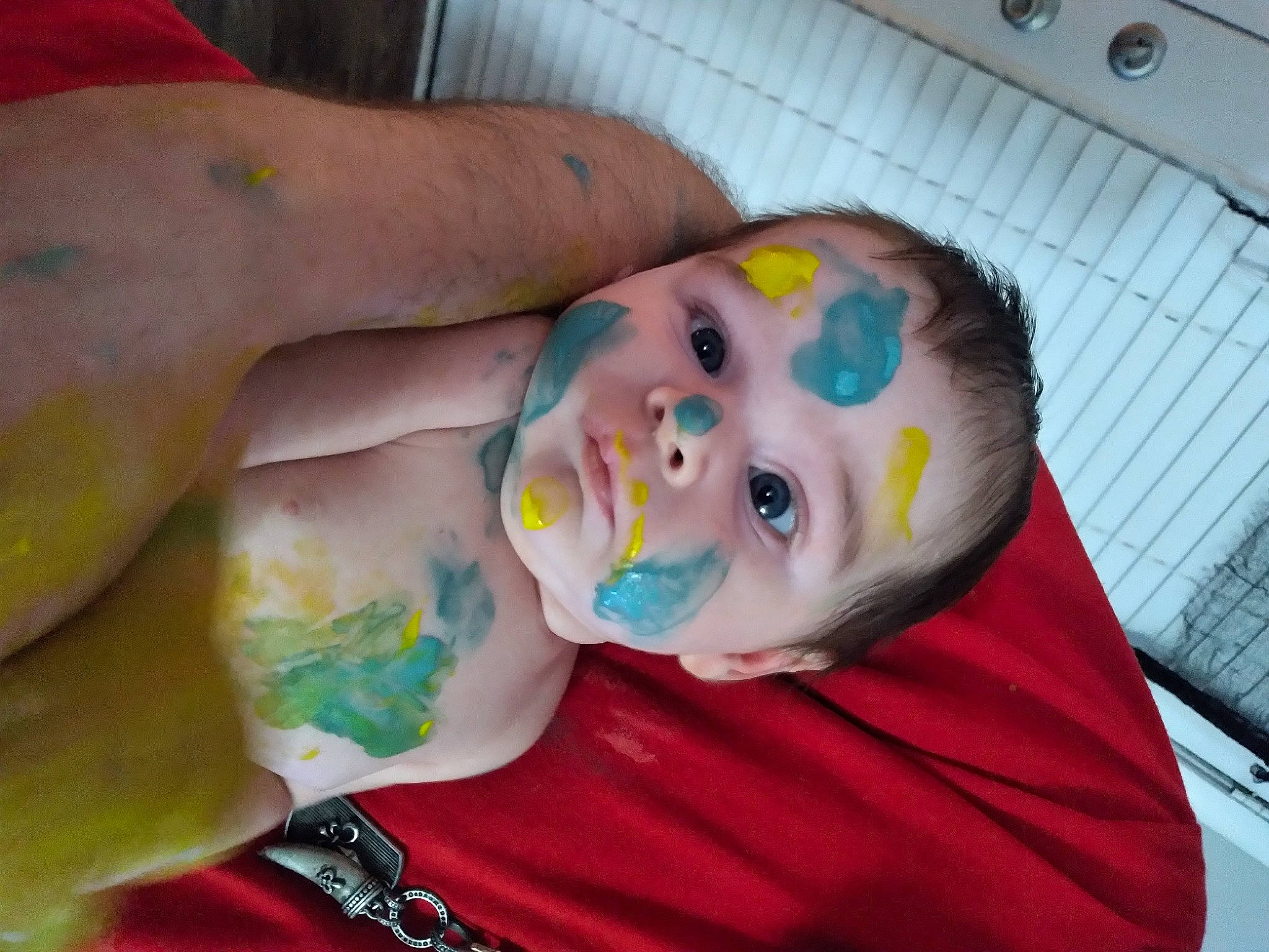 Phoenix joined the competition — help win amazing prizes! art, child, fun, mouth, nail, paint, person, plastic, throat, thumb, toddler, visual_arts