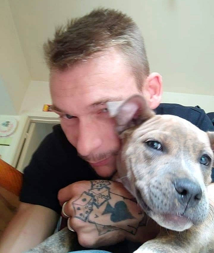 Tayra a rejoint le concours — aidez-le/la à gagner de superbes lots ! abdomen, beard, cabinetry, canidae, carnivore, comfort, companion_dog, dog, dog_breed, ear, facial_hair, fawn, fur, head, kitchen_appliance, selfie, sitting, snout, sporting_group, whiskers