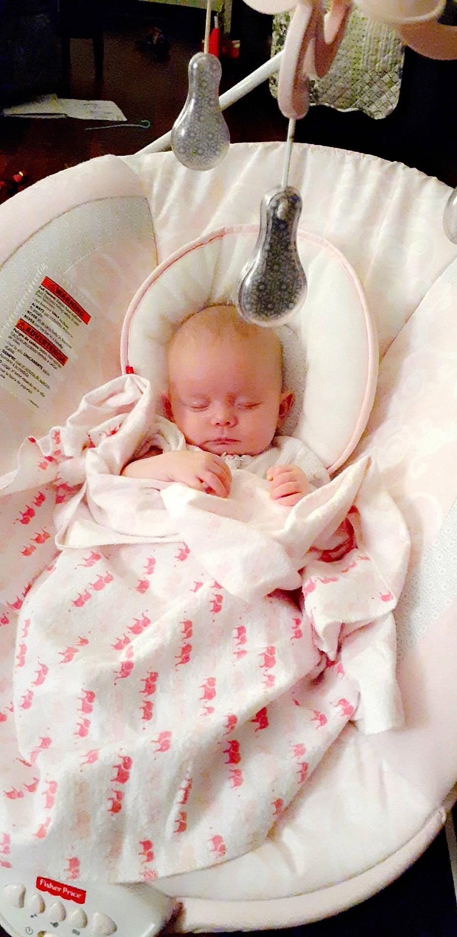 Emilia joined the competition — help win amazing prizes! baby, baby_products, baby_sleeping, child, infant_bed, person, pink, product, skin, textile, toddler