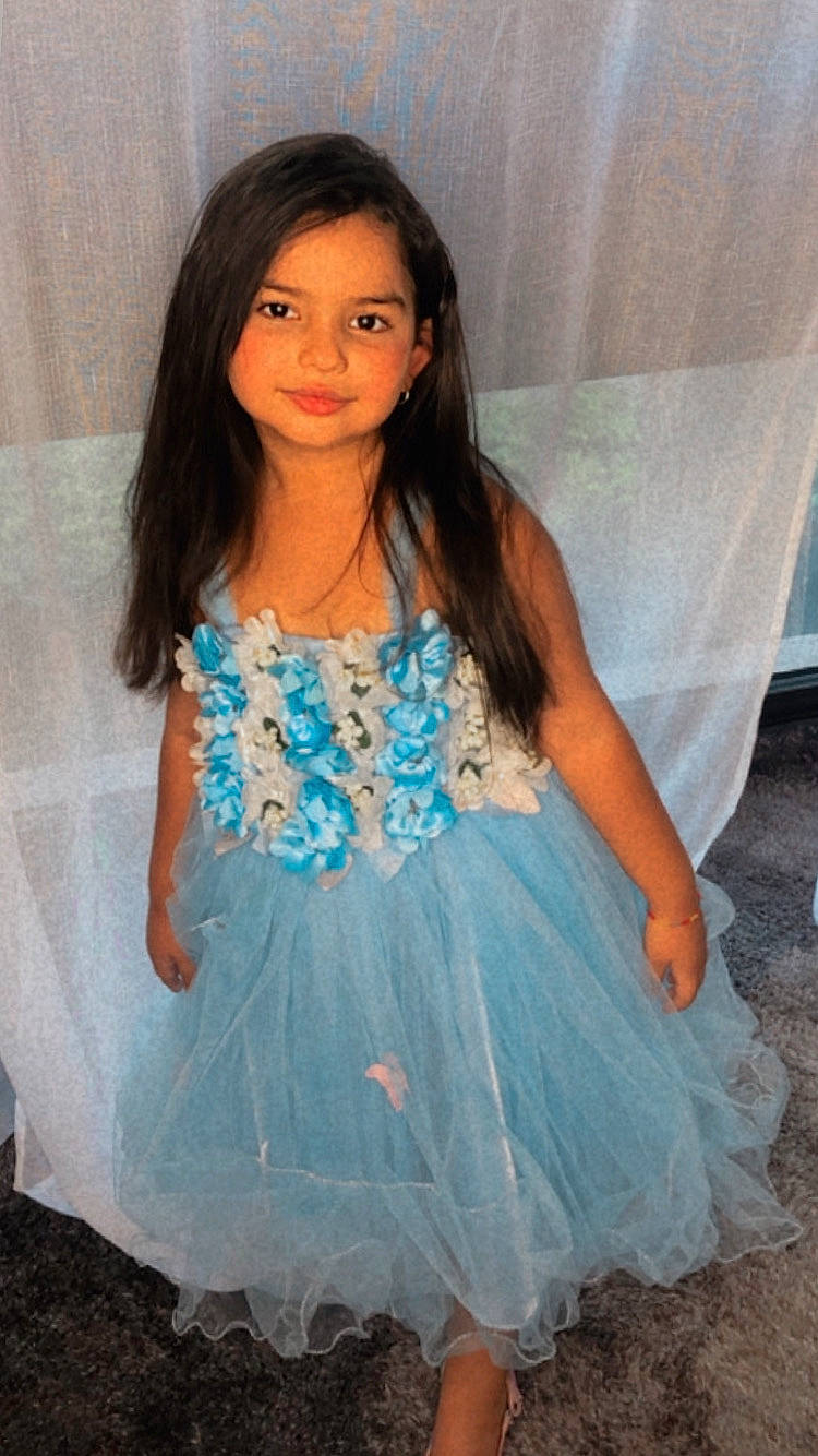 Mya participe au concours pour gagner de l'argent avec cette photo : arm, azure, chin, day_dress, dress, eye, eyelash, face, happy, head, human_body, iris, joy, neck, outerwear, person, pink, shoulder, skin, sleeve