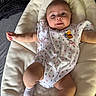 Riella joined the competition — help win amazing prizes! arms_spread, baby, cheeky, child, comfort, cushion, cute, face, floral_pattern, happy, indoor, infant, lying_down, onesie, person, plush, smiling, sock, soft_texture, winnie_the_pooh