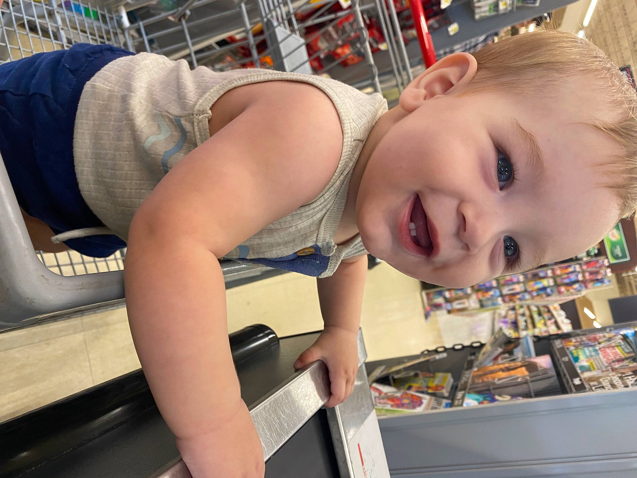 Bentley joined the competition — help win amazing prizes! blond, chest, child, cool, elbow, eyelash, eyewear, fun, happy, human_leg, leisure, machine, person, selfie, sitting, smile, t_shirt, thigh, toddler, travel