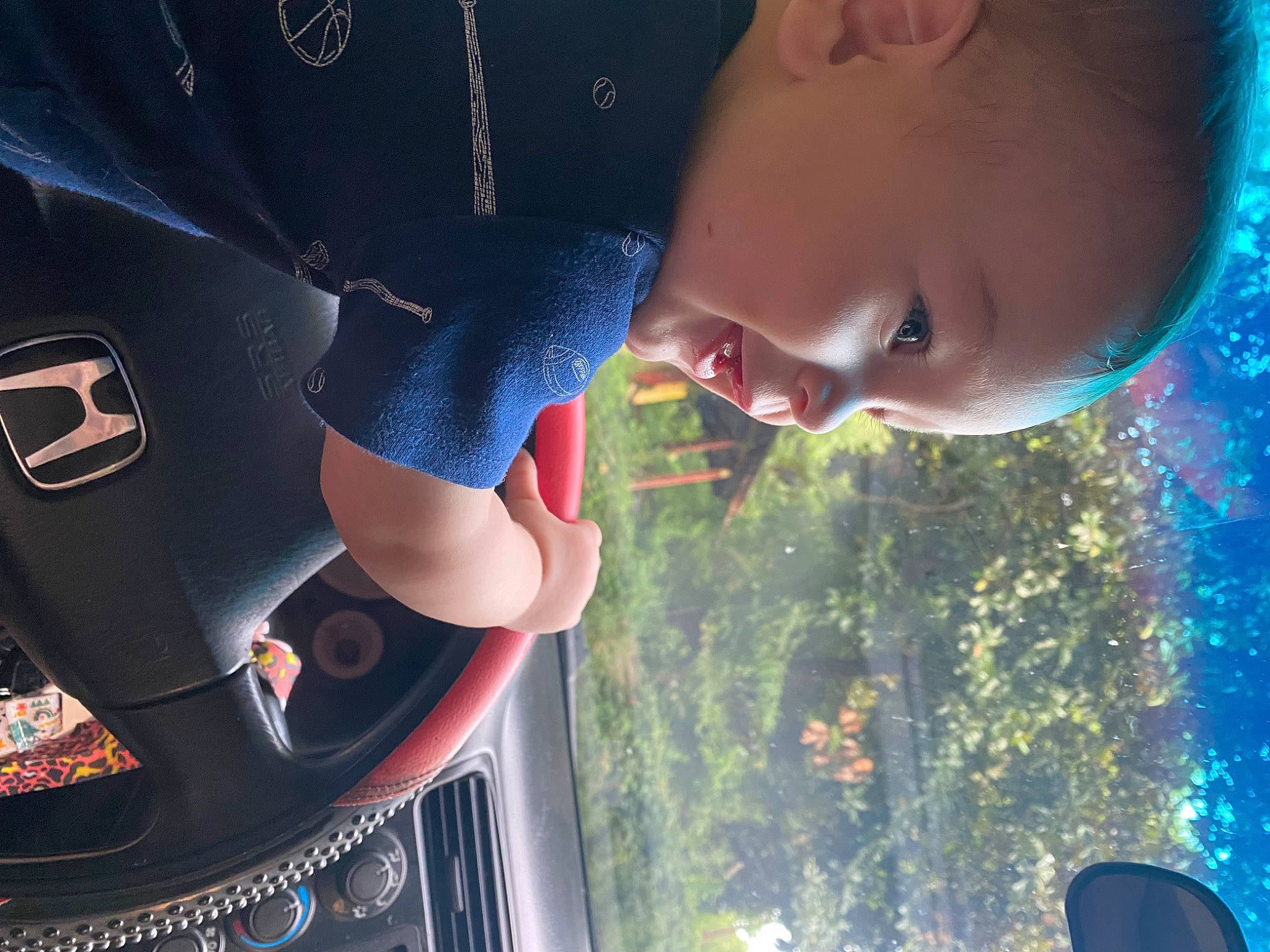 Bentley is registered to the contest to win money with this photo: automotive_design, automotive_lighting, blue, cap, car, cool, electric_blue, eyewear, flash_photography, fun, happy, headgear, hood, light, motor_vehicle, person, personal_protective_equipment, smile, tree, vehicle_door