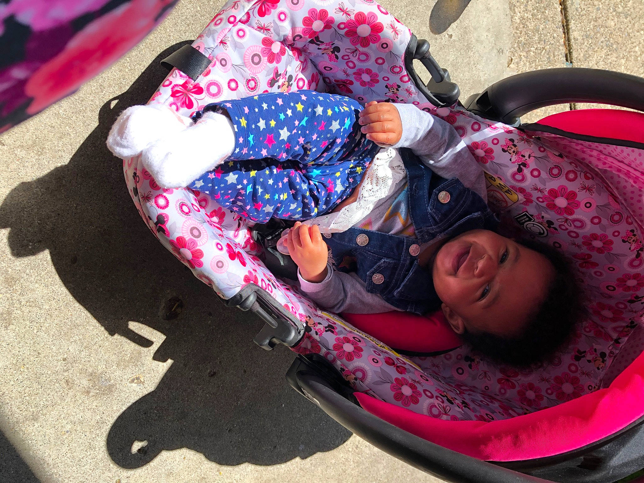 Empress joined the competition — help win amazing prizes! baby, baby_carriage, baby_products, child, person, pink, product, textile, toddler