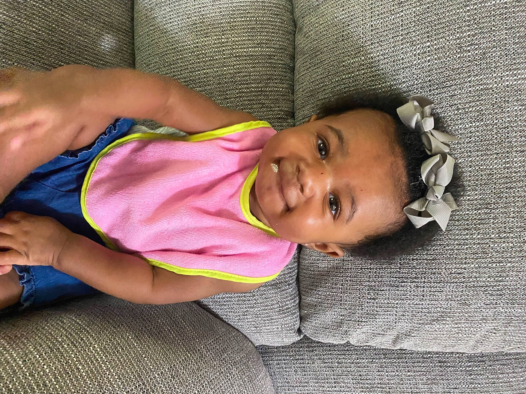 Empress is registered to the contest to win money with this photo: baby, child, muscle, nap, person, skin, toddler