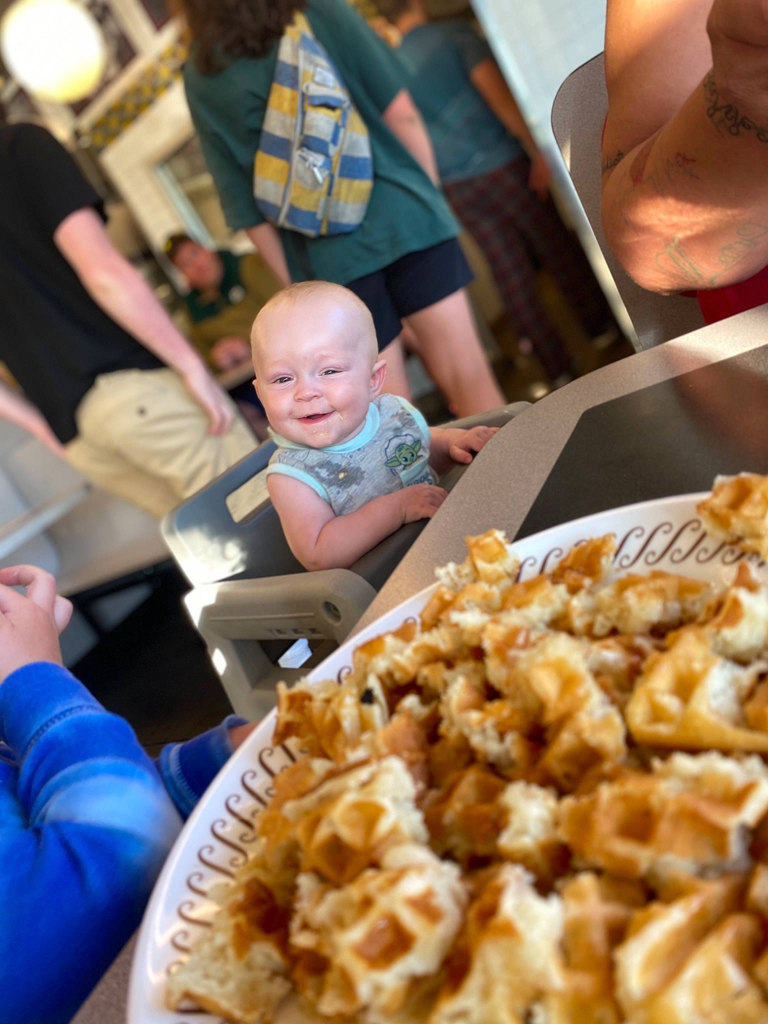 Wyatt joined the competition — help win amazing prizes! baby, chair, comfort_food, cuisine, delicacy, dish, event, fast_food, finger_food, food, fried_food, fun, ingredient, joy, junk_food, person, produce, recipe, side_dish, staple_food