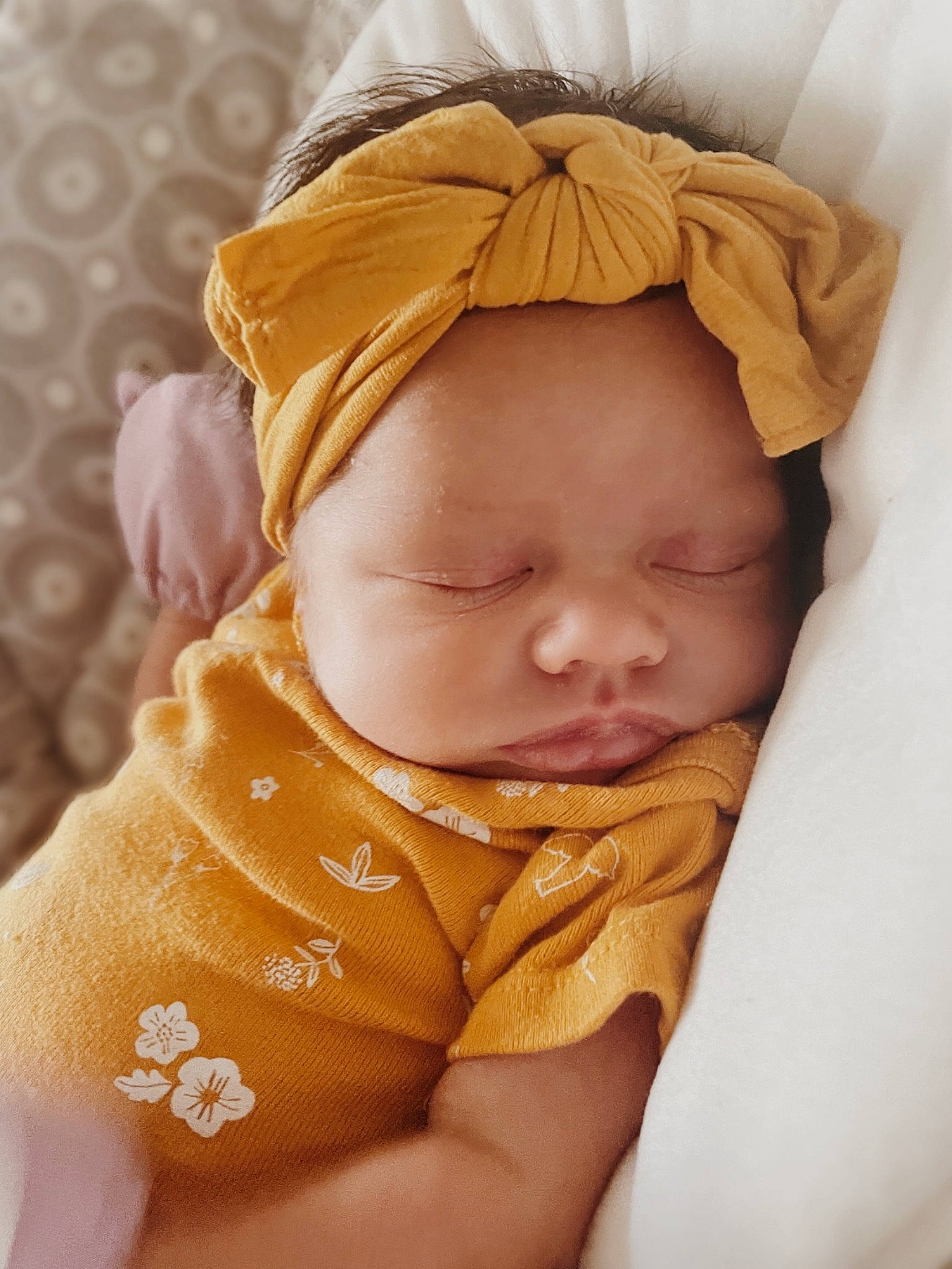 Aria is registered to the contest to win money with this photo: baby, baby_sleeping, baby_toddler_clothing, cheek, chin, comfort, ear, eye, eyebrow, head, headgear, headwear, iris, lip, mouth, nose, person, product, skin, sleeve