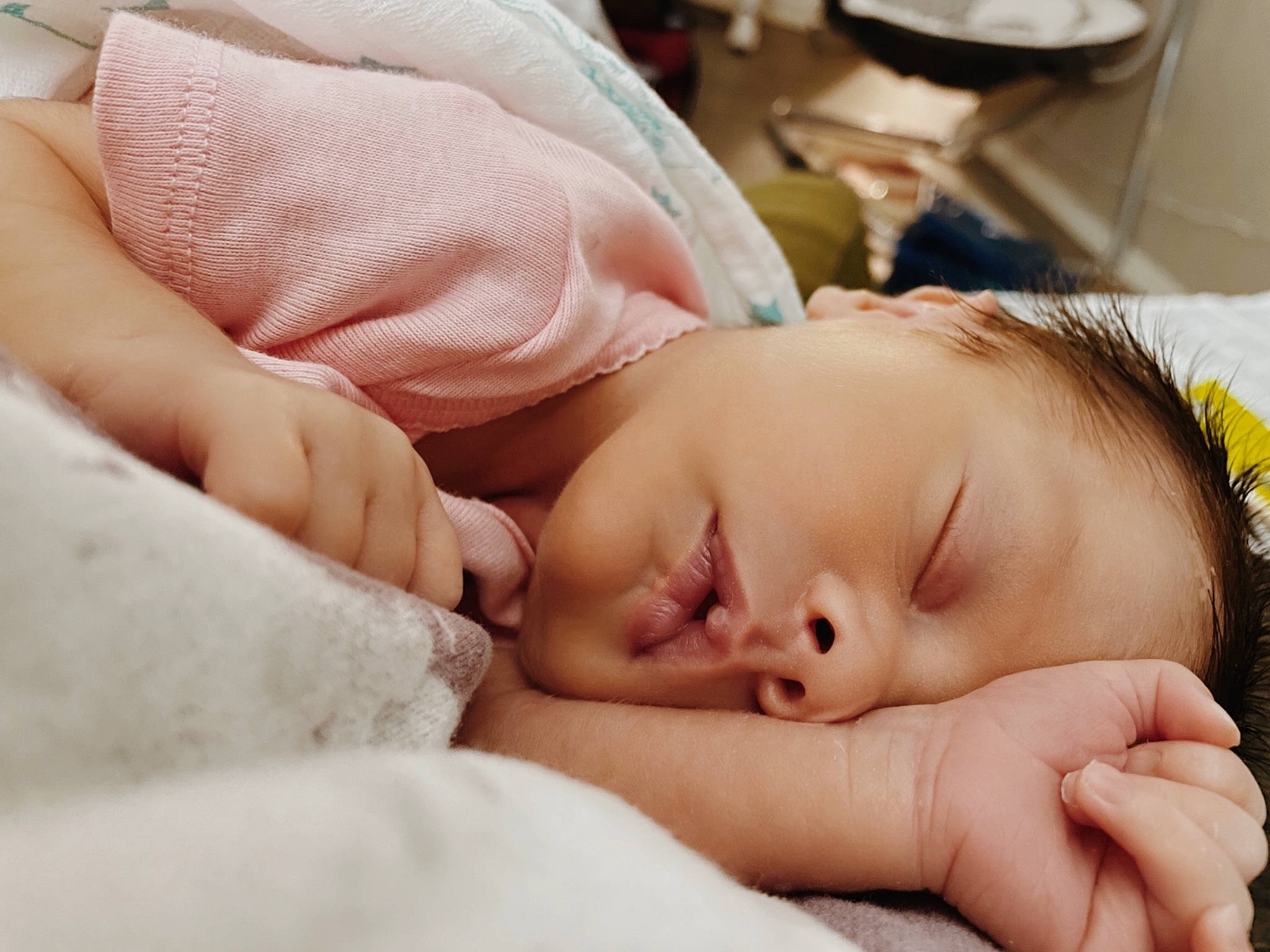 Aria joined the competition — help win amazing prizes! baby, baby_sleeping, baby_toddler_clothing, bedtime, cheek, child, comfort, eyelash, finger, flesh, gesture, happy, nail, nap, person, portrait_photography, skin, sleep, thumb, toddler