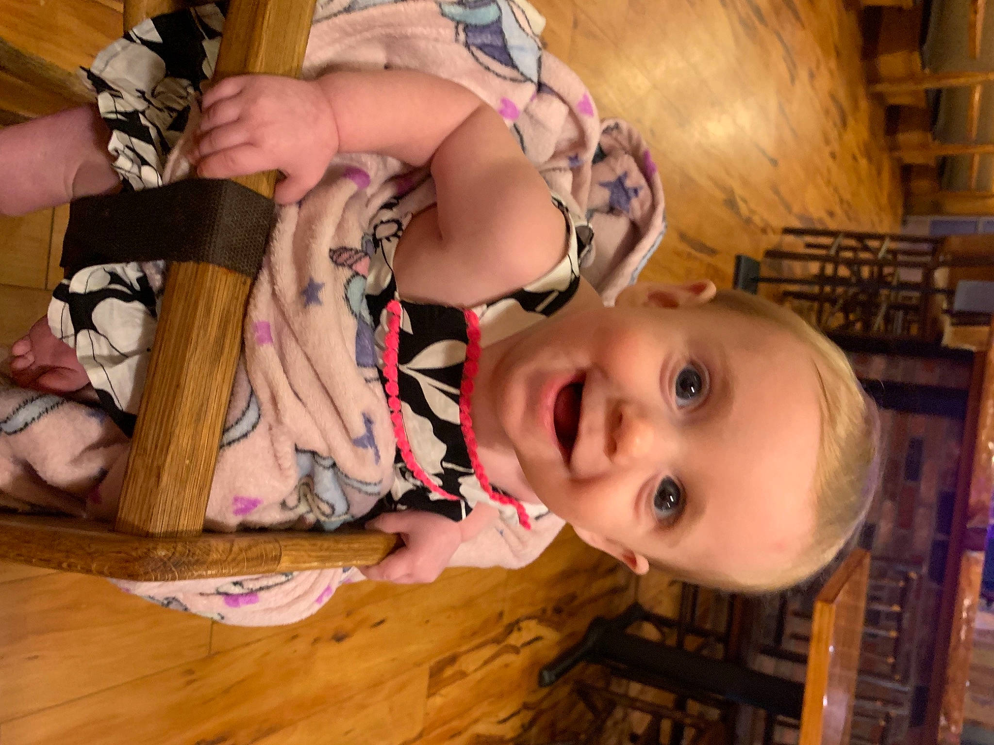 Harper joined the competition — help win amazing prizes! baby, cheek, child, eyelash, eyewear, fawn, flooring, fun, happy, hardwood, iris, joy, mouth, nose, person, skin, smile, thigh, toddler, trunk