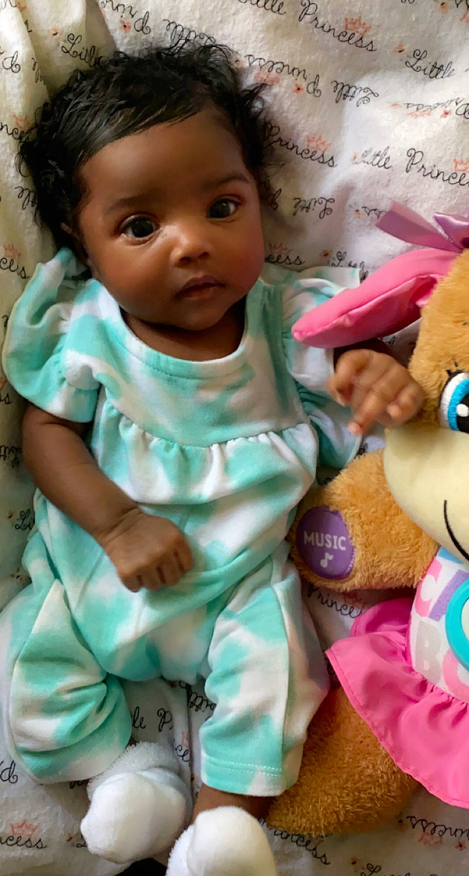Kensley joined the competition — help win amazing prizes! arm, baby, baby_products, baby_toddler_clothing, cheek, child, event, eye, face, finger, hairstyle, hand, happy, head, linens, person, pink, skin, toddler, toy