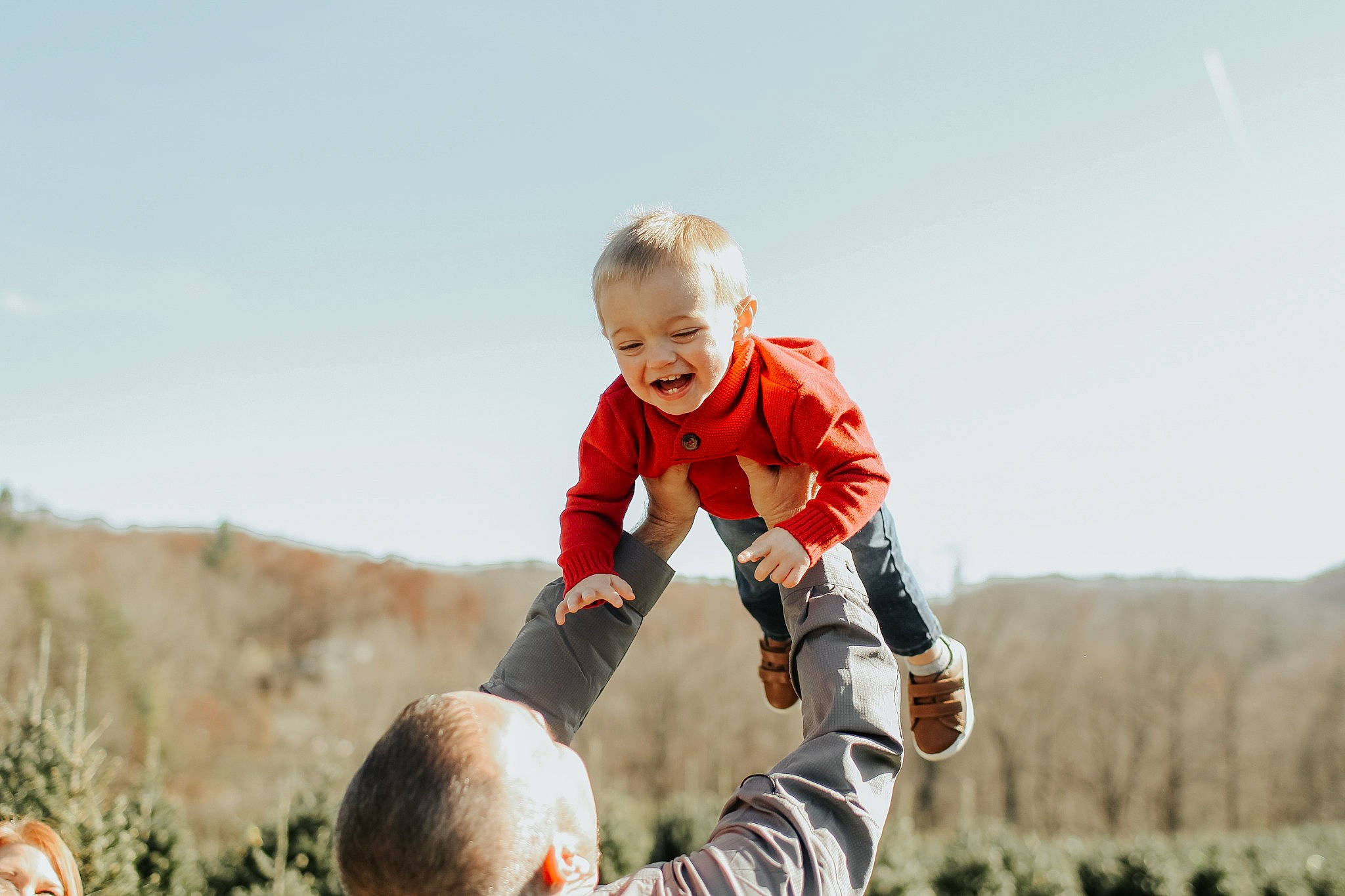 Landry joined the competition — help win amazing prizes! baby, baby_toddler_clothing, child, glove, people_in_nature, person, playing_with_kids, toddler