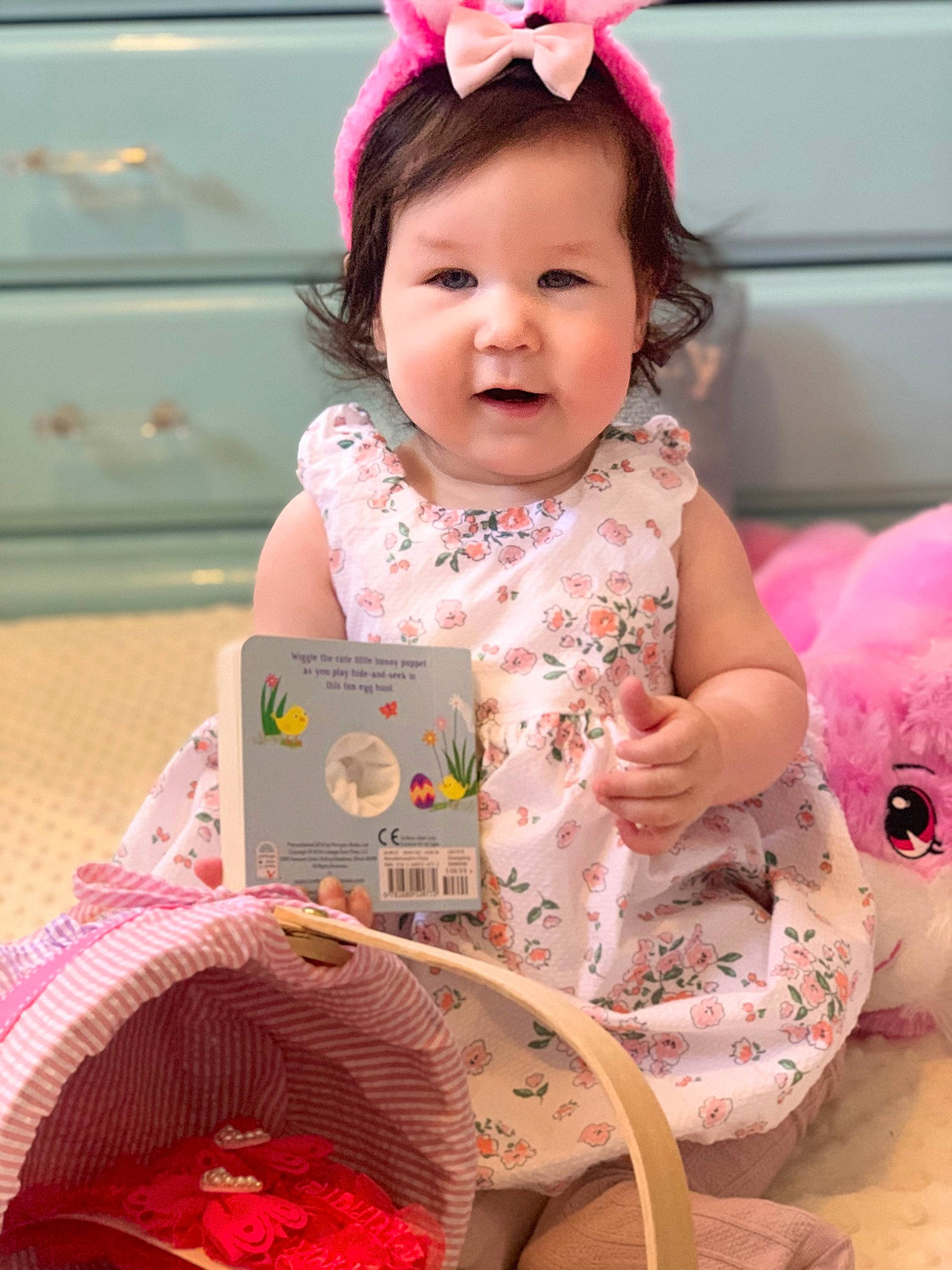 Sora joined the competition — help win amazing prizes! baby, baby_toddler_clothing, beauty, cheek, child, dress, event, facial_expression, fun, happy, magenta, organ, pattern, person, pink, product, skin, smile, sweetness, textile