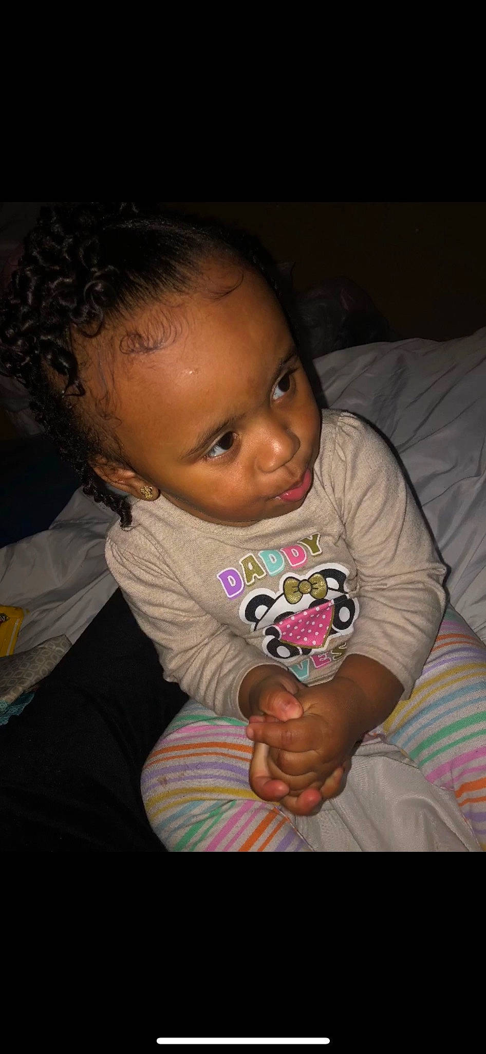 Nakyra is registered to the contest to win money with this photo: arm, baby_toddler_clothing, cheek, chin, comfort, cool, ear, eye, eyebrow, finger, forehead, fun, iris, lip, mouth, neck, nose, person, skin, sleeve