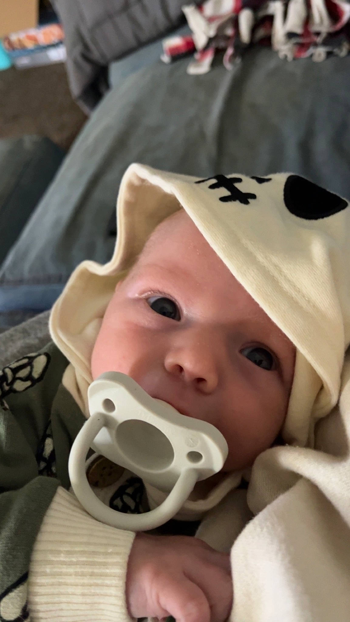 Garrett joined the competition — help win amazing prizes! baby, baby_products, baby_toddler_clothing, cap, cheek, child, chin, comfort, eyebrow, eyelash, face, fashion_accessory, fun, happy, hat, headgear, headwear, lip, mouth, person