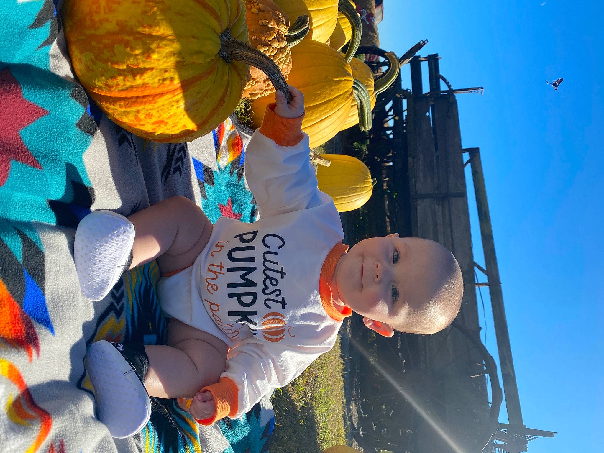 Gatlin is registered to the contest to win money with this photo: baseball_cap, cap, city, electric_blue, fun, happy, hat, headgear, joy, leisure, pattern, people, person, recreation, sky, smile, t_shirt, toddler, travel, tree