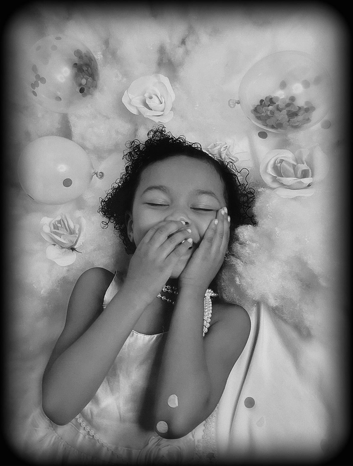 Avianna joined the competition — help win amazing prizes! art, black_and_white, close_up, eyelash, flash_photography, font, gesture, happy, illustration, lip, monochrome, monochrome_photography, mouth, people_in_nature, person, petal, picture_frame, smile, style, visual_arts